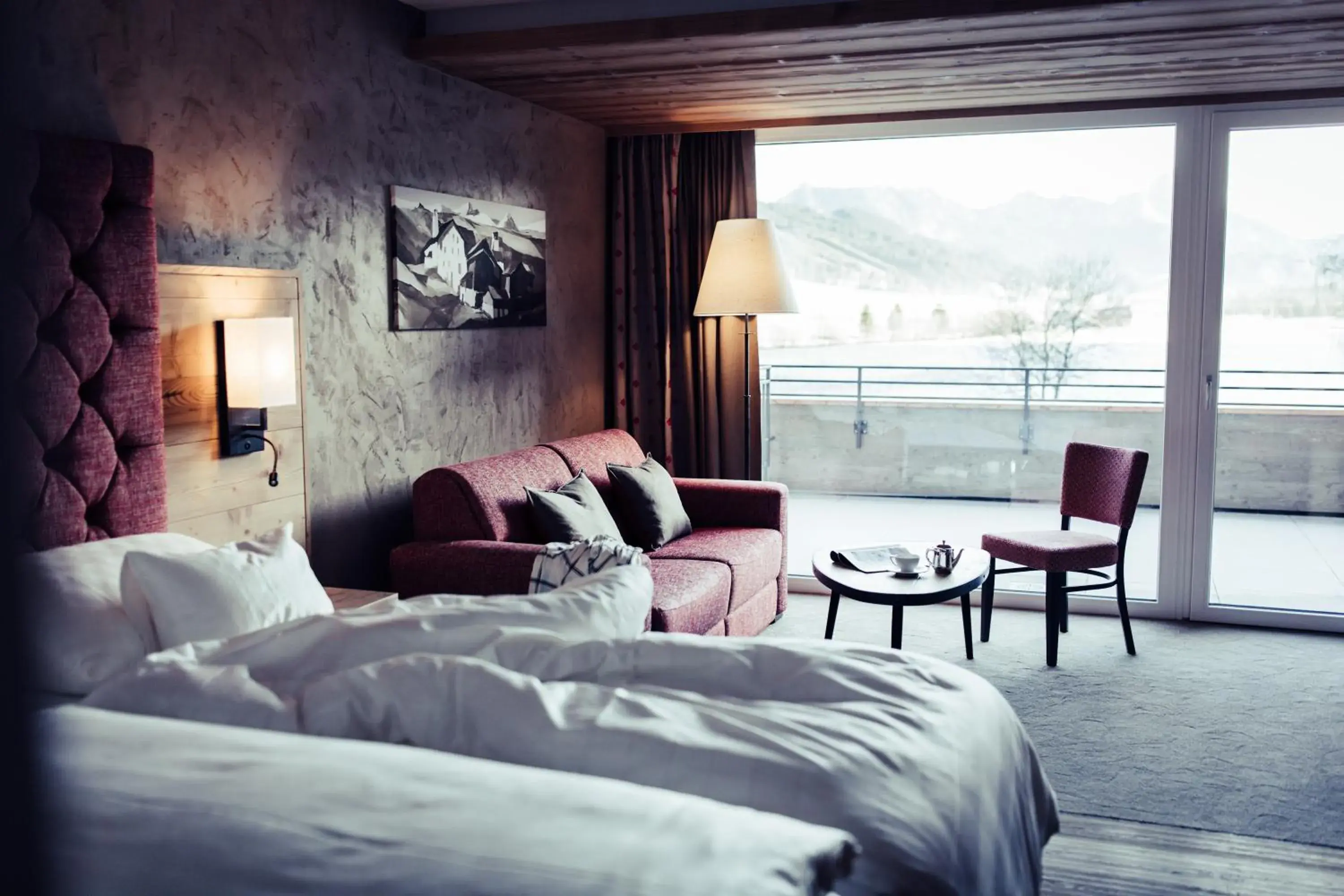 Superior Double Room with Balcony - single occupancy in Biohotel Bergzeit Superior Double Room with Balcony - single occupancy in Biohotel Bergzeit