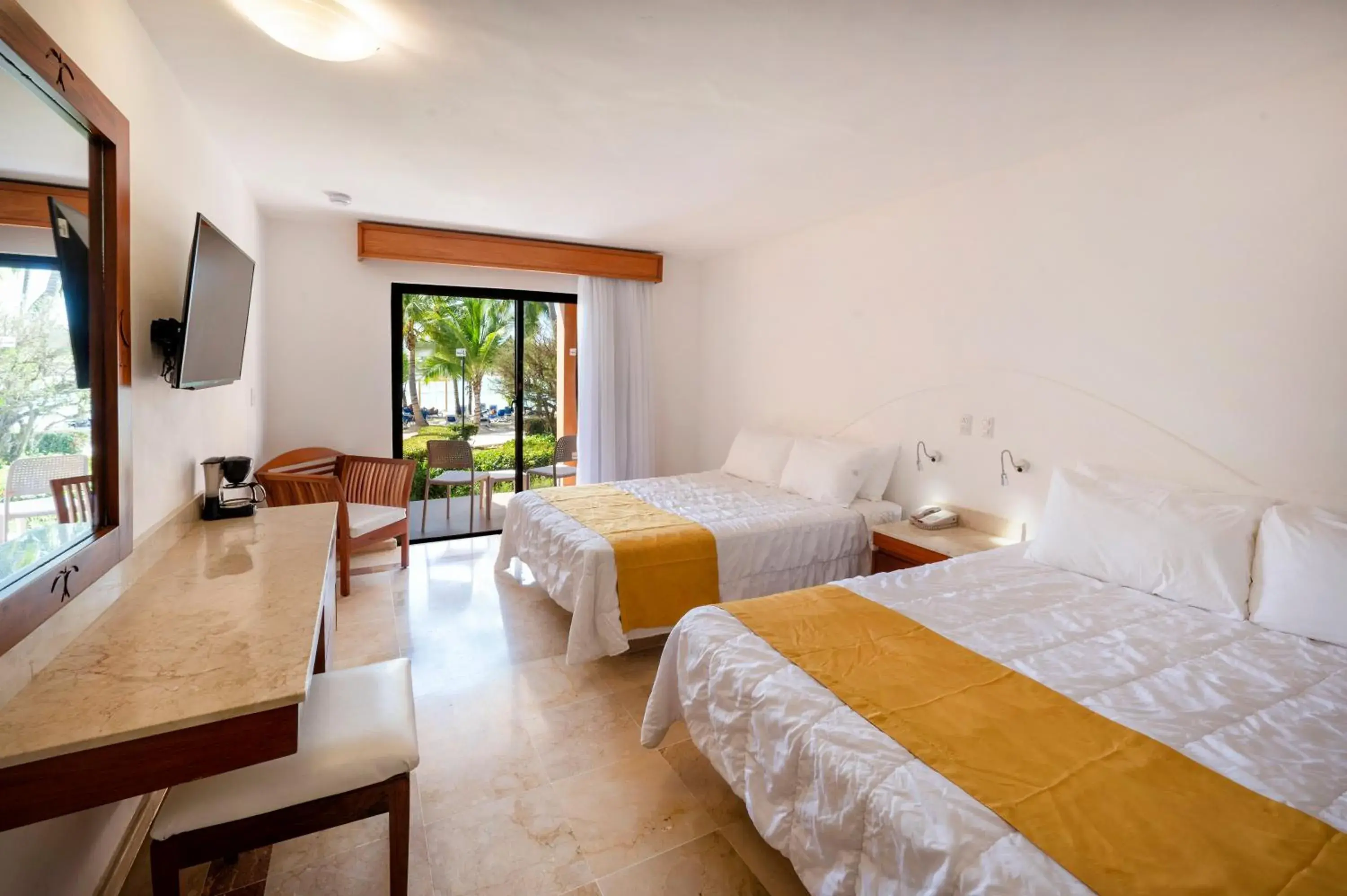 Superior Garden Queen Room with Two Queen Beds - single occupancy - Non-Smoking in Viva Dominicus Palace by Wyndham, A Trademark All Inclusive Superior Garden Queen Room with Two Queen Beds - single occupancy - Non-Smoking in Viva Dominicus Palace by Wyndham, A Trademark All Inclusive