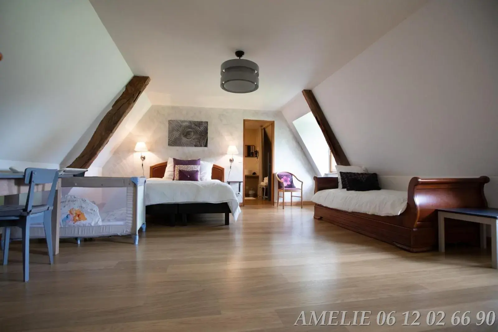 Family Room with Garden View - single occupancy in Le lit de la Saâne Family Room with Garden View - single occupancy in Le lit de la Saâne