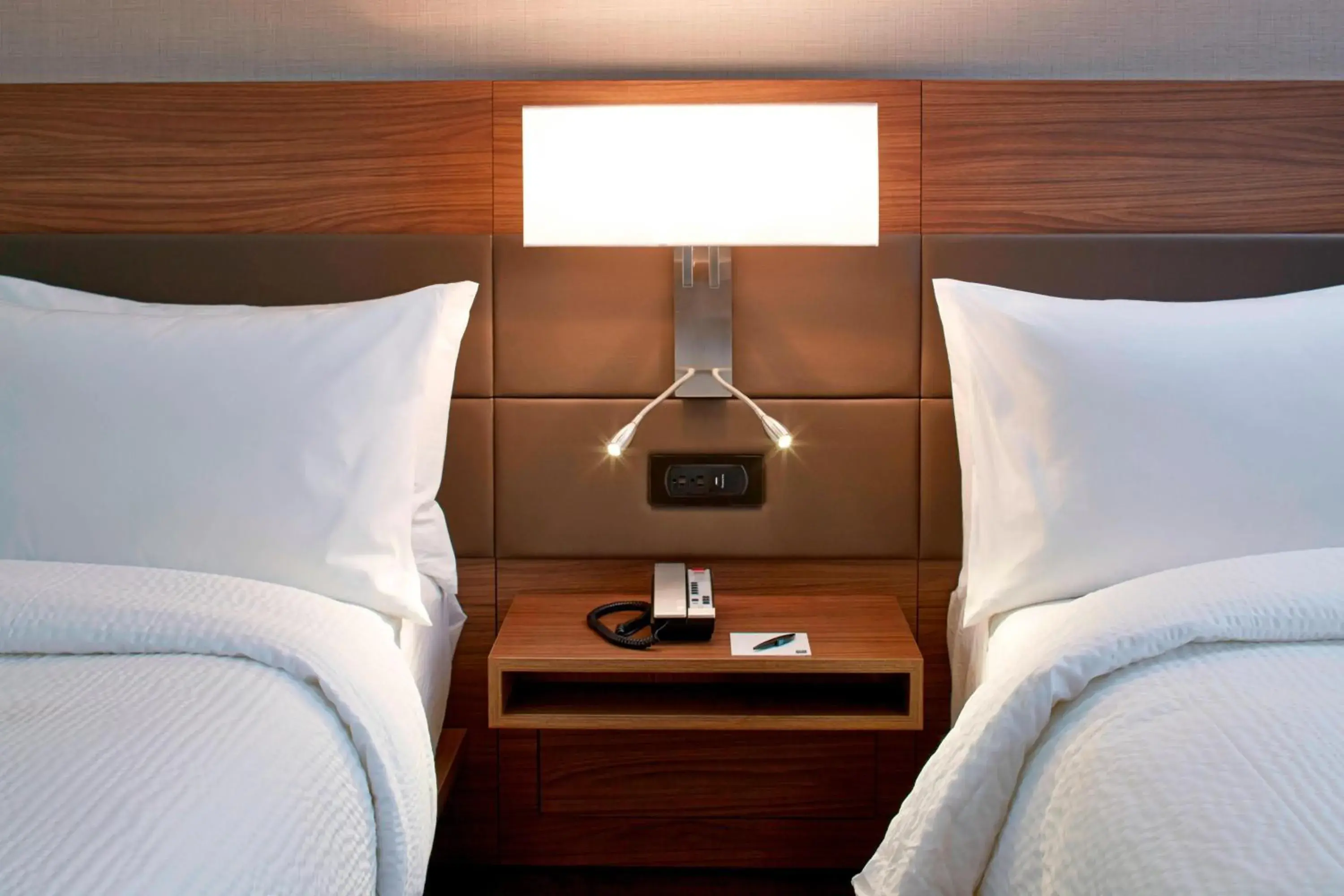 Queen Room with Two Queen Beds and Adapted Tub - Mobility Accessible in AC Hotel by Marriott Atlanta Buckhead at Phipps Plaza Queen Room with Two Queen Beds and Adapted Tub - Mobility Accessible in AC Hotel by Marriott Atlanta Buckhead at Phipps Plaza