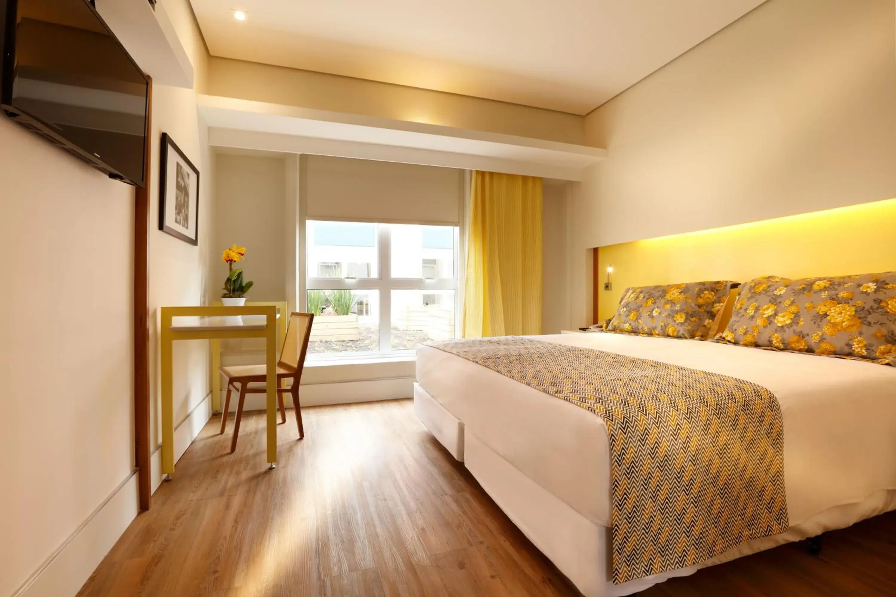 Superior King Room - single occupancy in Vitória Hotel Express Dom Pedro Superior King Room - single occupancy in Vitória Hotel Express Dom Pedro