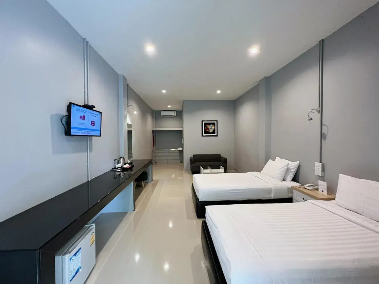 Loft Twin Room in The Room at Maesai Loft Twin Room in The Room at Maesai