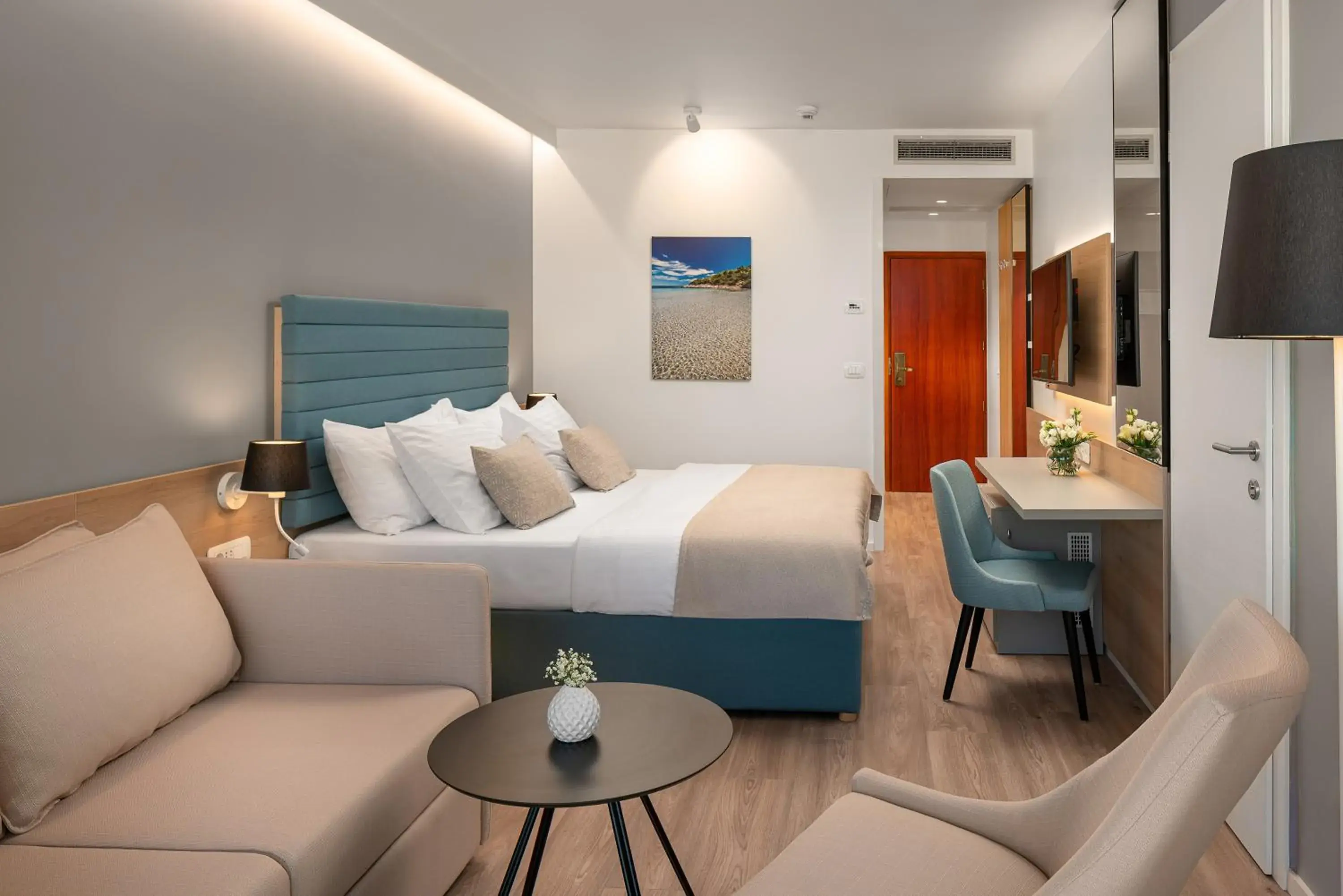 Room for 4+1 Seaside in Valamar Meteor Hotel Room for 4+1 Seaside in Valamar Meteor Hotel