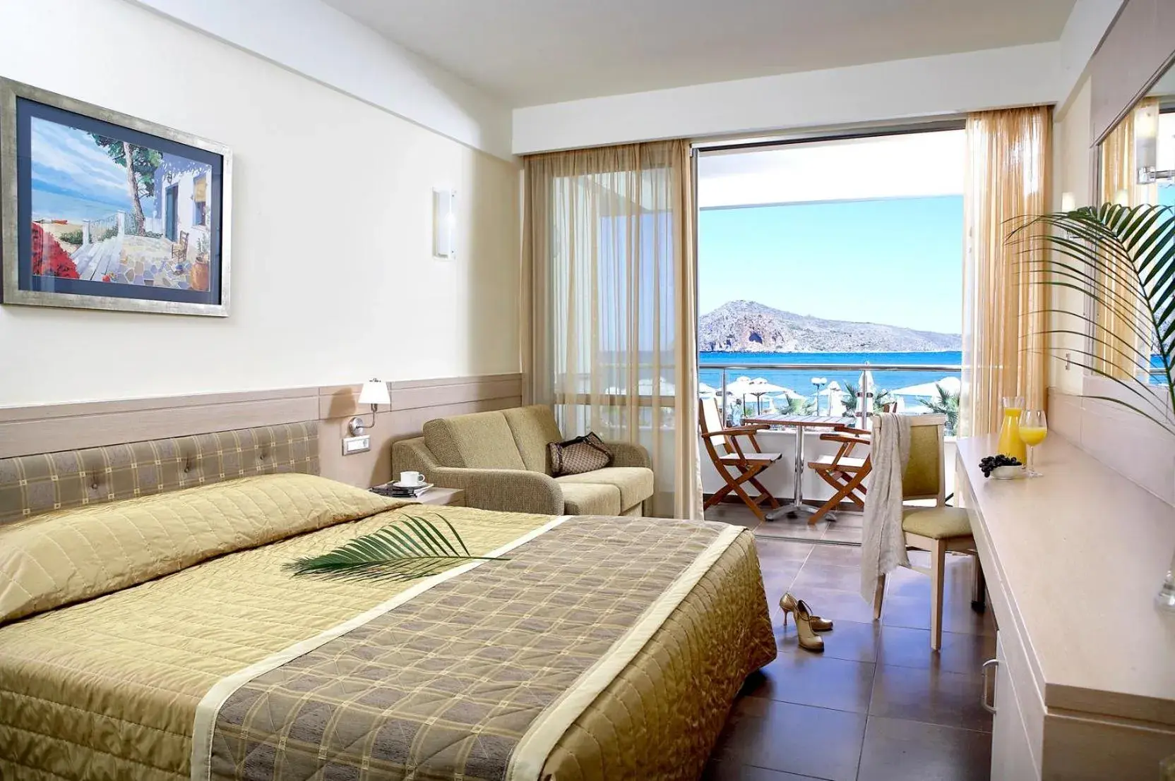 Double Room with Sea View in Thalassa Beach Resort & Spa (Adults Only) Double Room with Sea View in Thalassa Beach Resort & Spa (Adults Only)