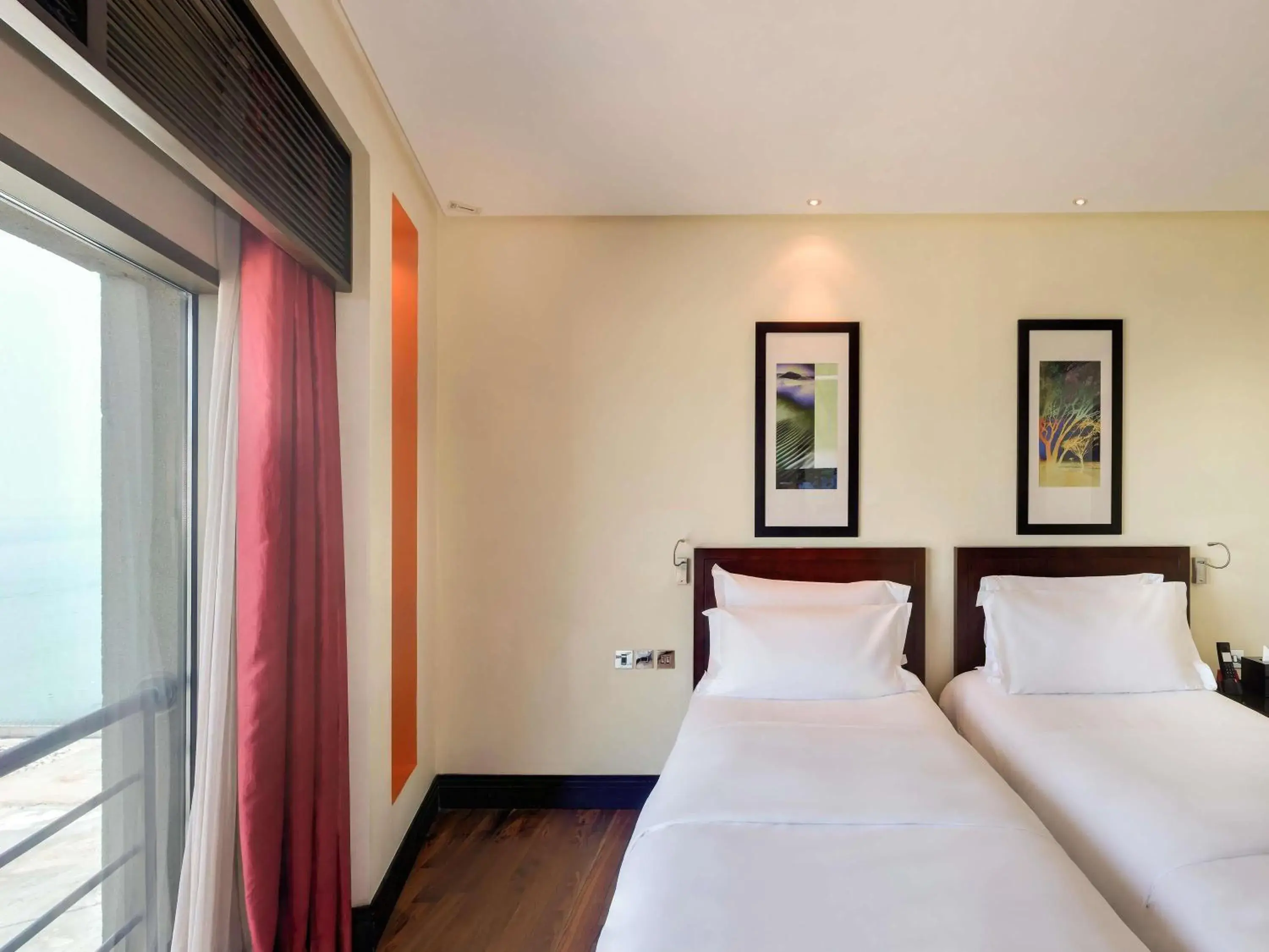 Luxury Twin Room with Sea View in Sofitel Al Khobar The Corniche Luxury Twin Room with Sea View in Sofitel Al Khobar The Corniche