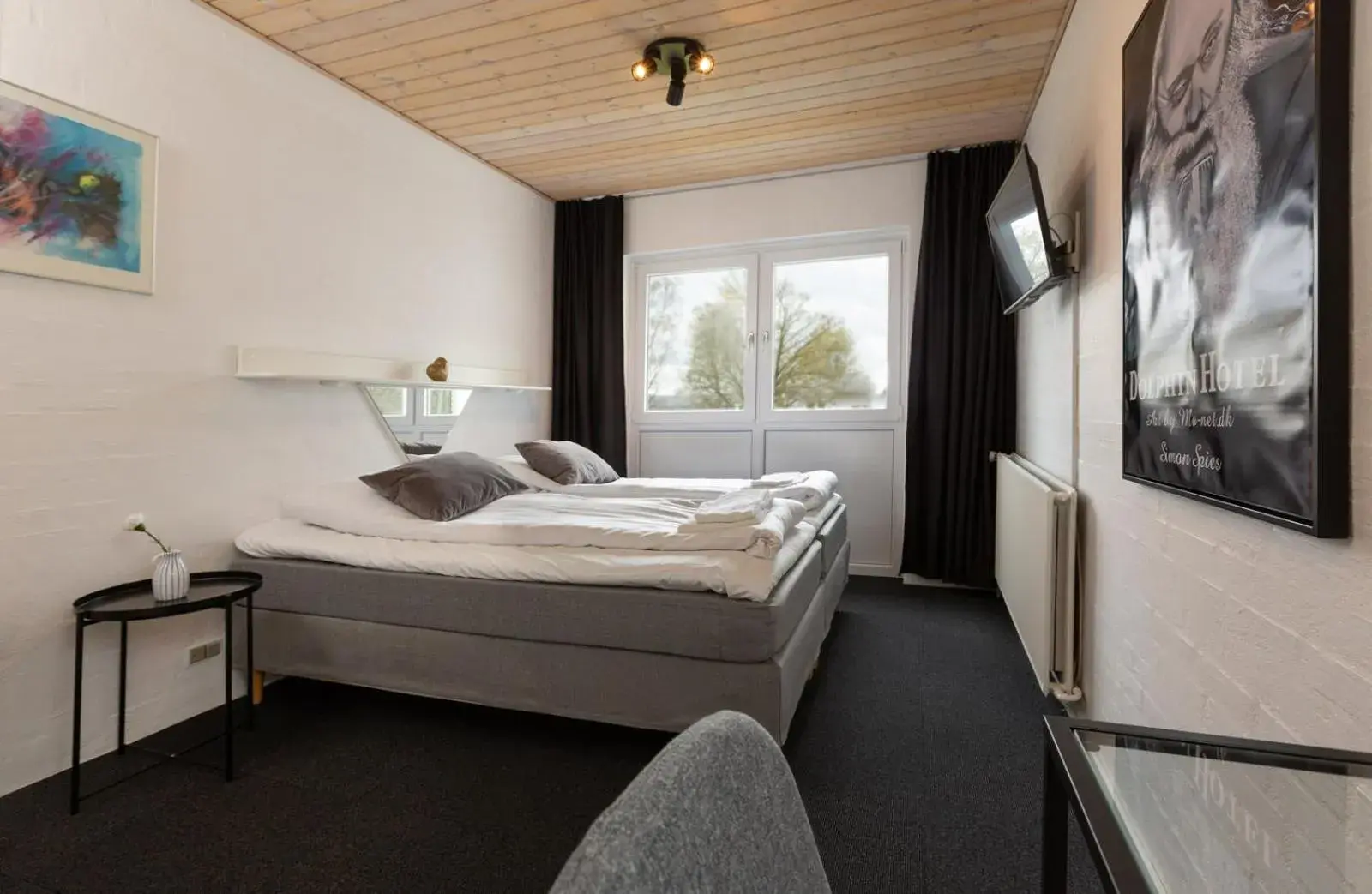 Double Room in Dolphin Hotel Herning Double Room in Dolphin Hotel Herning