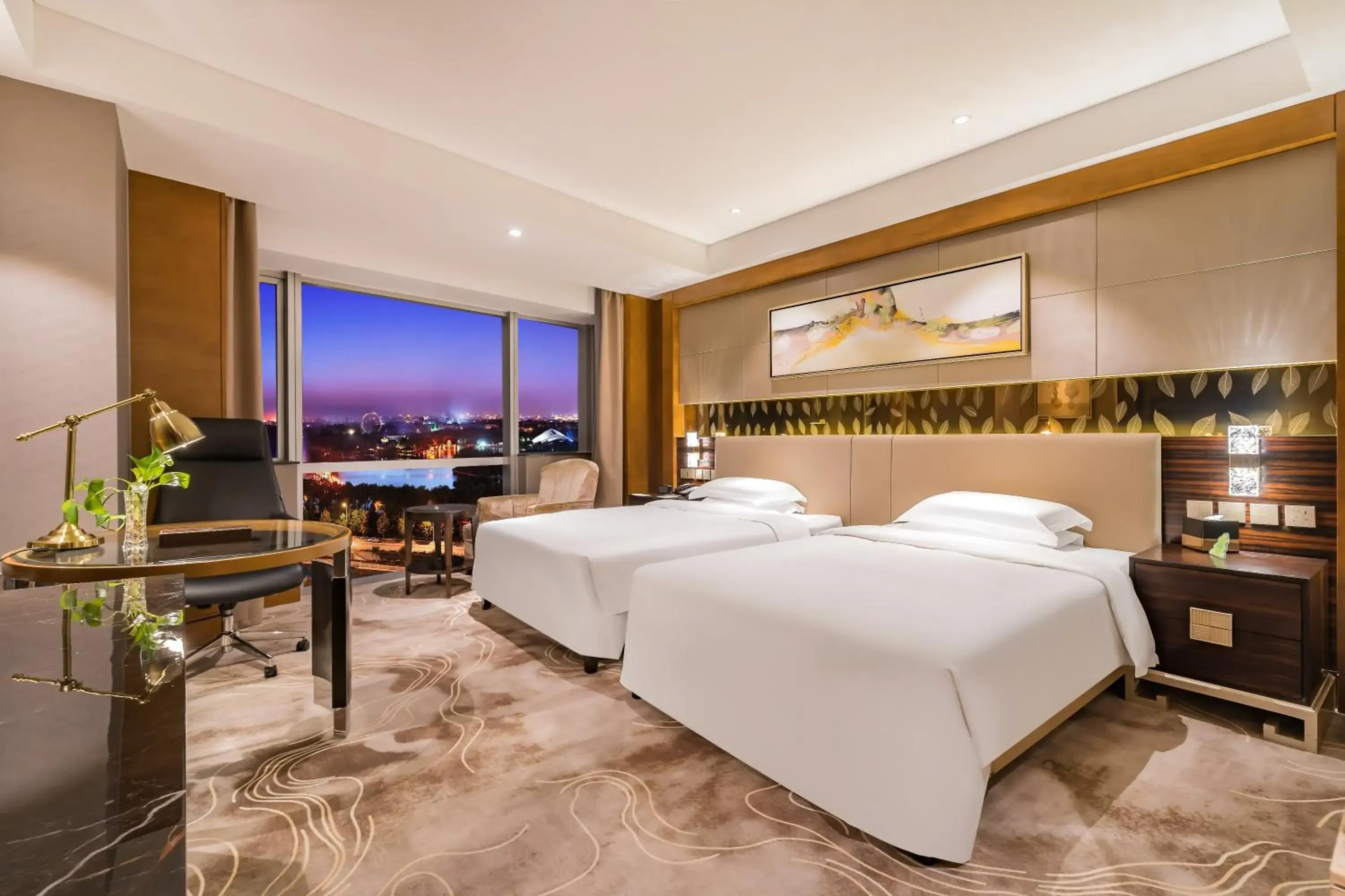 Twin Room with Lake View in Lake View Hotel Twin Room with Lake View in Lake View Hotel