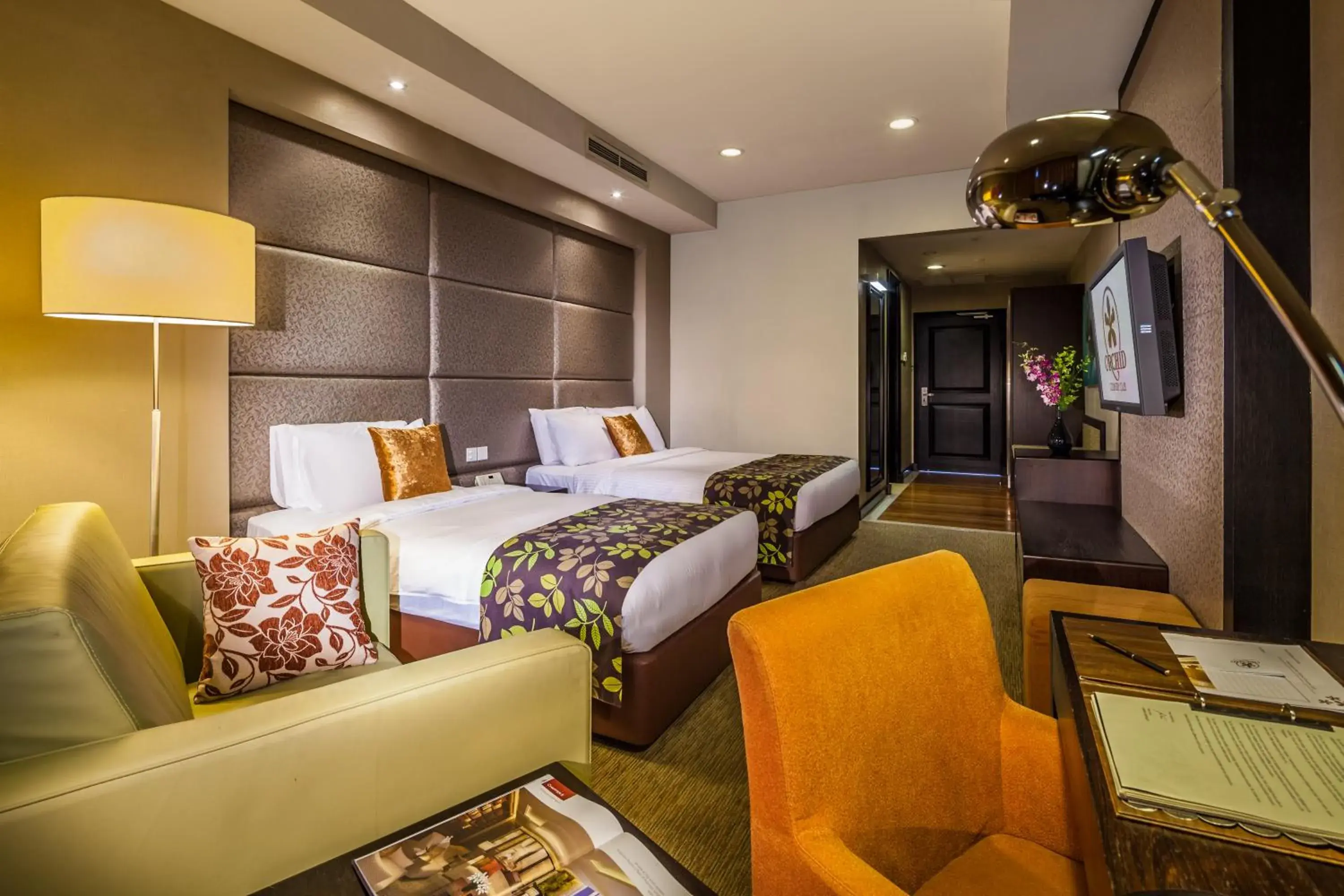 Deluxe Twin Room in Orchid Country Club Deluxe Twin Room in Orchid Country Club