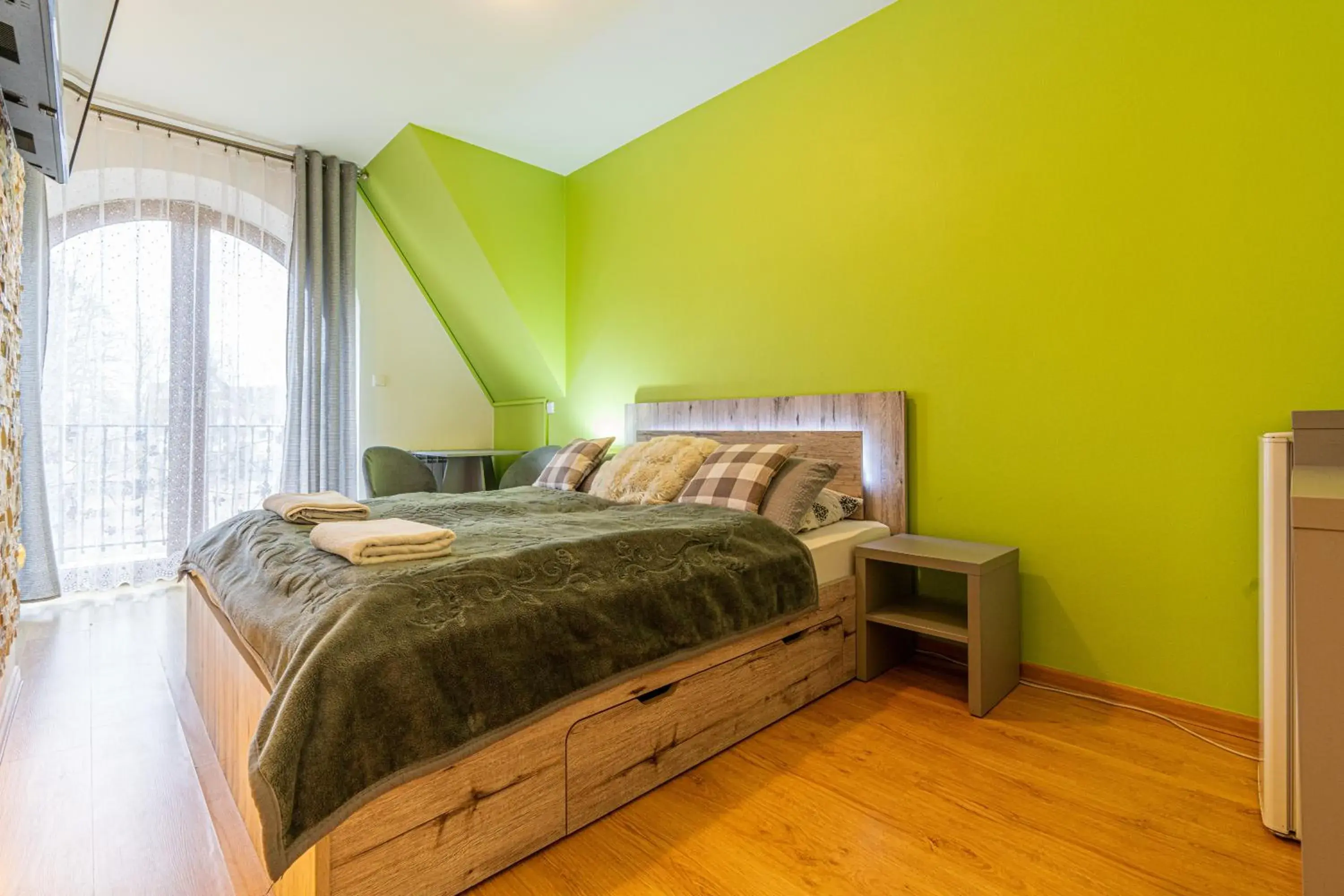 Double Room with Mountain View - single occupancy in Leśny Dworek Biały Dunajec Double Room with Mountain View - single occupancy in Leśny Dworek Biały Dunajec