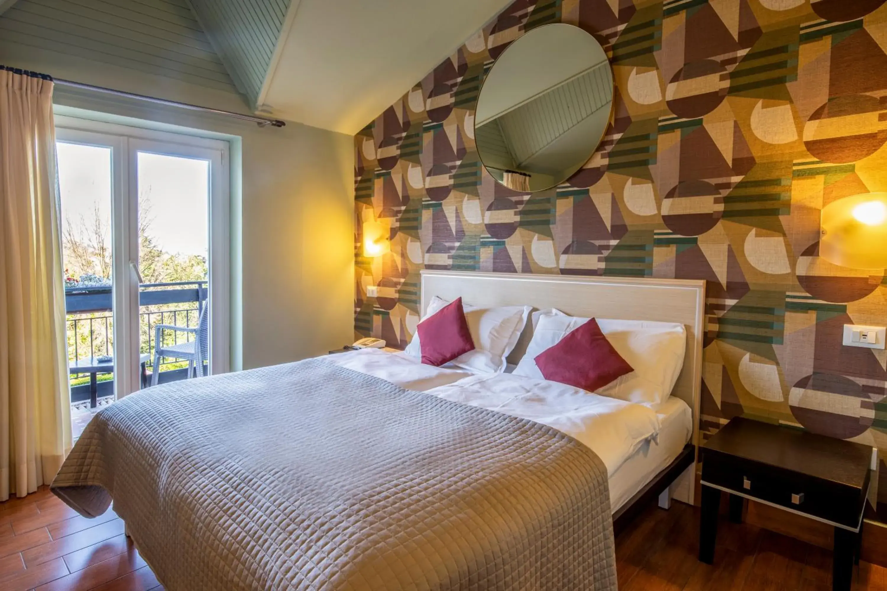 Double or Twin Room with Balcony in Hotel Bellavista Double or Twin Room with Balcony in Hotel Bellavista