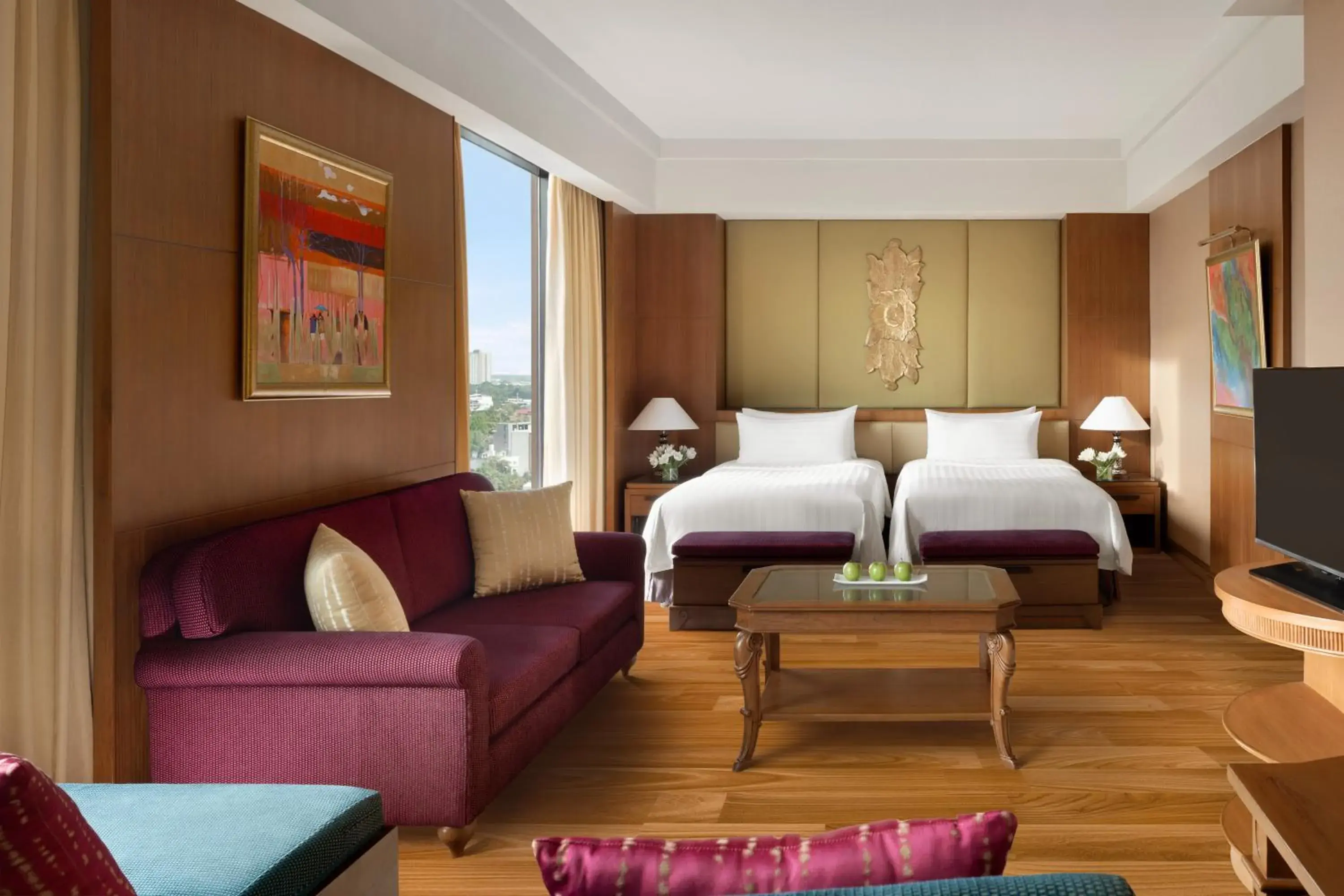 Premier Twin Room in Shangri-La Chiang Mai Premier Twin Room in Shangri-La Chiang Mai