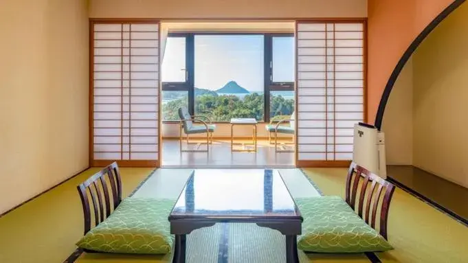 Superior Japanese-Style-Room 40 sqm (Ocean view) - single occupancy - Indoor Bath - Non-Smoking in Ooedo Onsen Monogatari Amakusa Hotel Kameya Superior Japanese-Style-Room 40 sqm (Ocean view) - single occupancy - Indoor Bath - Non-Smoking in Ooedo Onsen Monogatari Amakusa Hotel Kameya