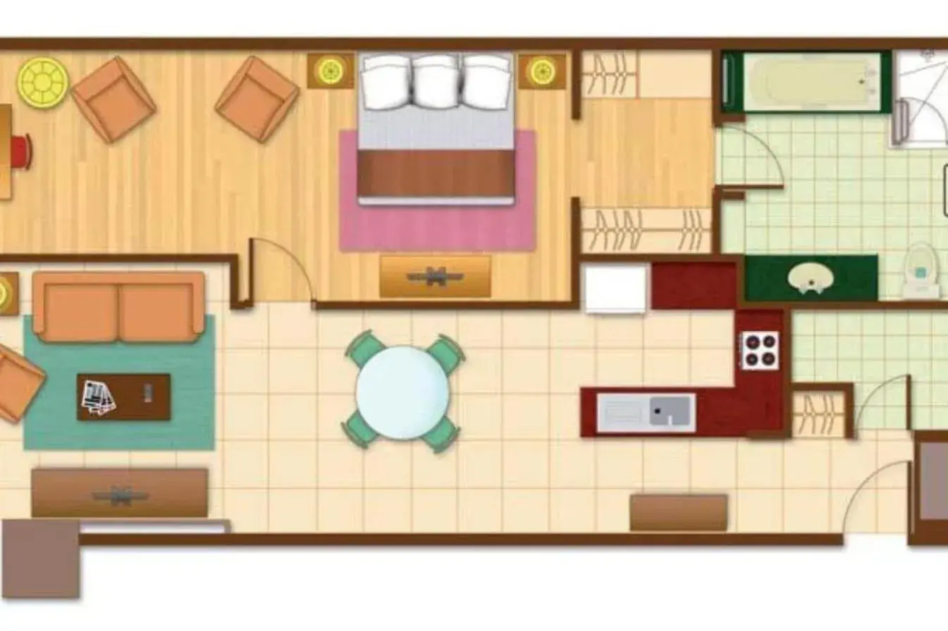 One Bedroom Deluxe in The Mayflower, Jakarta-Marriott Executive Apartments One Bedroom Deluxe in The Mayflower, Jakarta-Marriott Executive Apartments