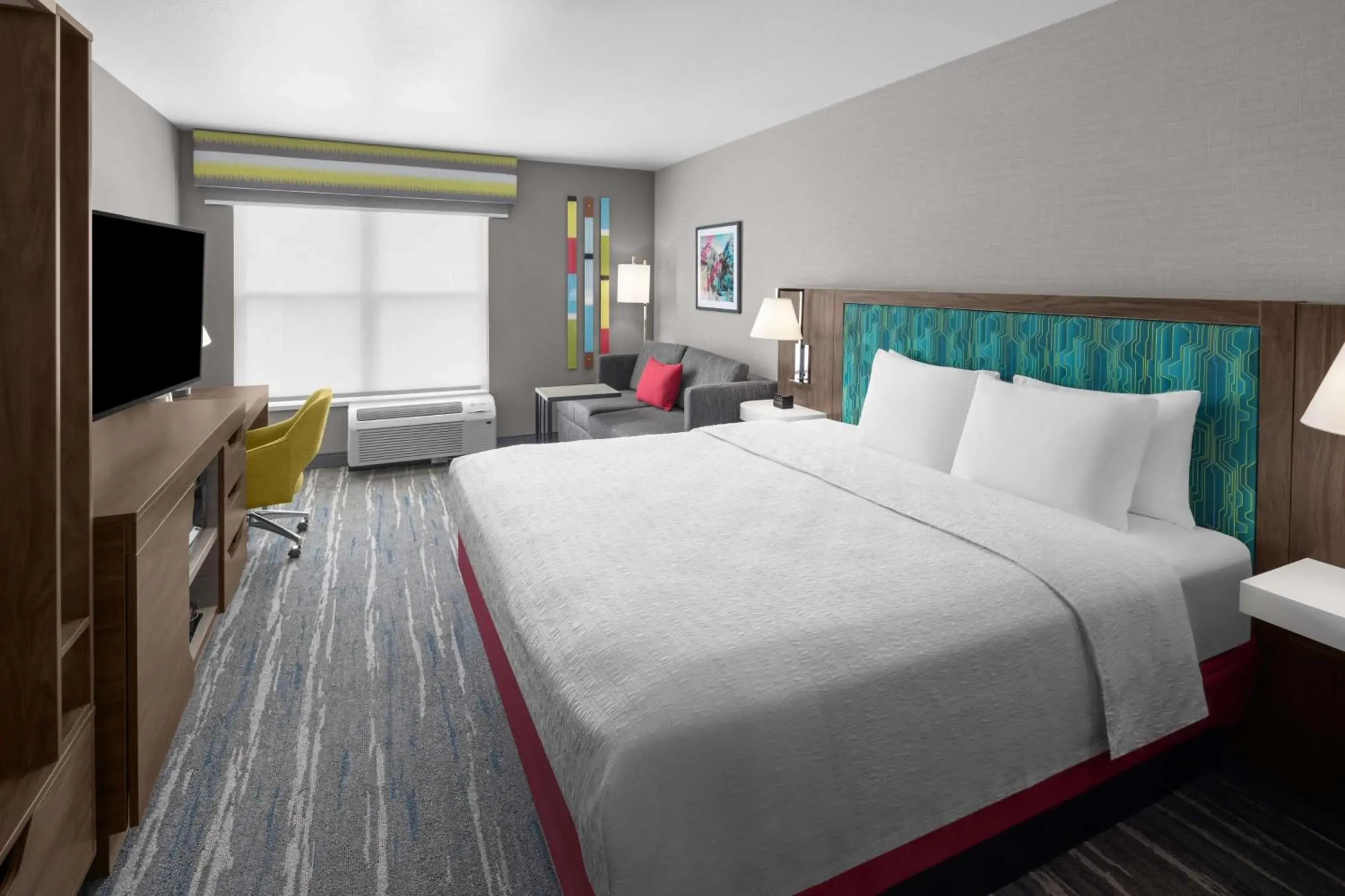 King Room - Mobility Access/Non-Smoking in Hampton Inn & Suites Orem/Provo King Room - Mobility Access/Non-Smoking in Hampton Inn & Suites Orem/Provo