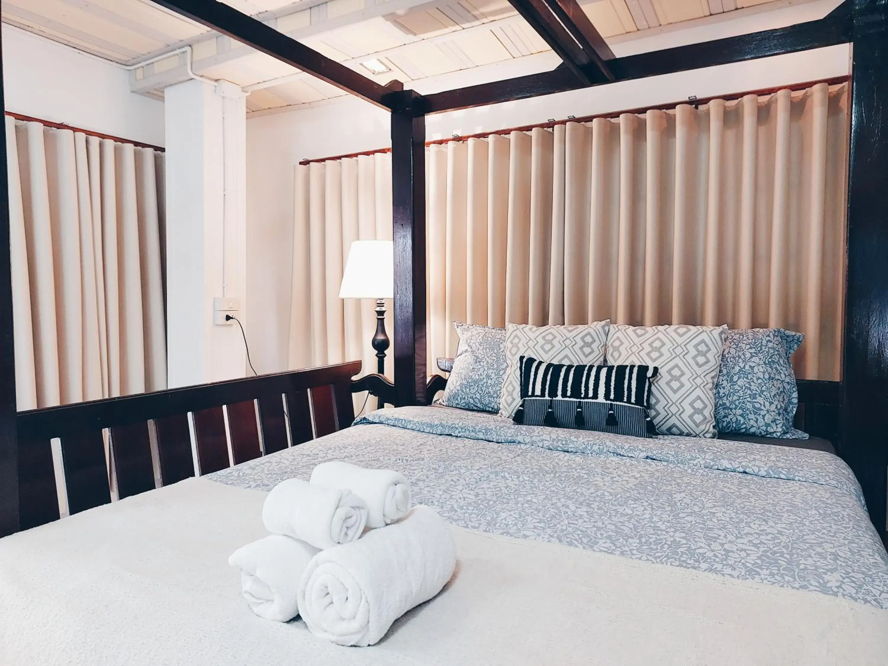 Double Room with Balcony in Green Riverside Homestay Double Room with Balcony in Green Riverside Homestay