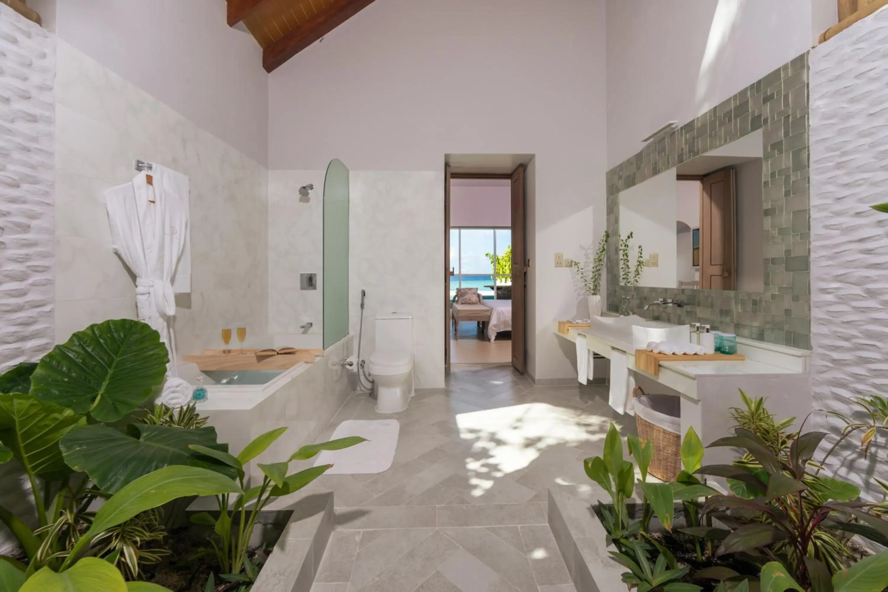 Sunrise Beach Pool Villa in Malahini Kuda Bandos Resort Sunrise Beach Pool Villa in Malahini Kuda Bandos Resort