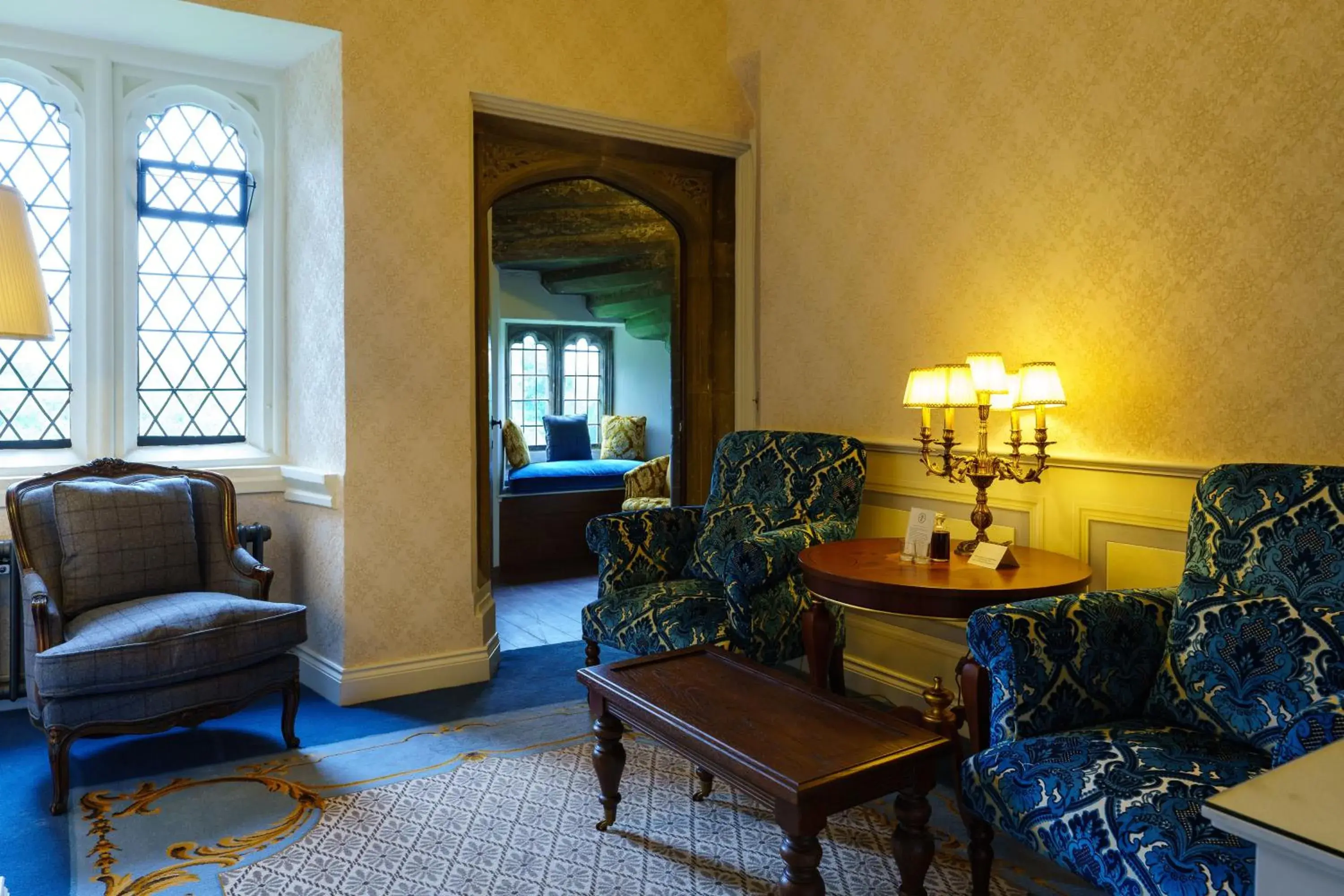 Deluxe Suite - single occupancy in Thornbury Castle - A Relais & Chateaux Hotel Deluxe Suite - single occupancy in Thornbury Castle - A Relais & Chateaux Hotel