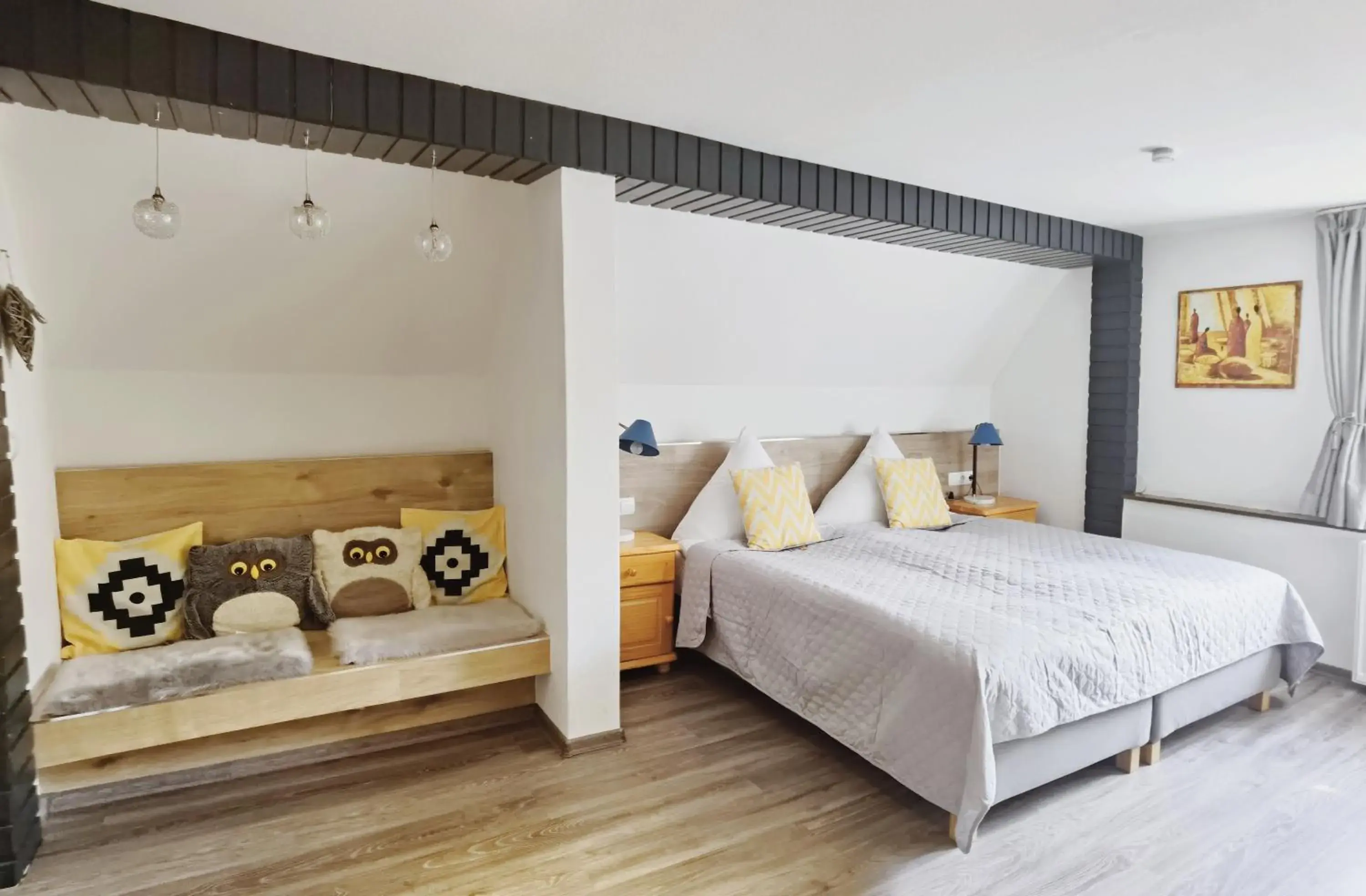 Double Room with City View in Das Waldhaus Double Room with City View in Das Waldhaus