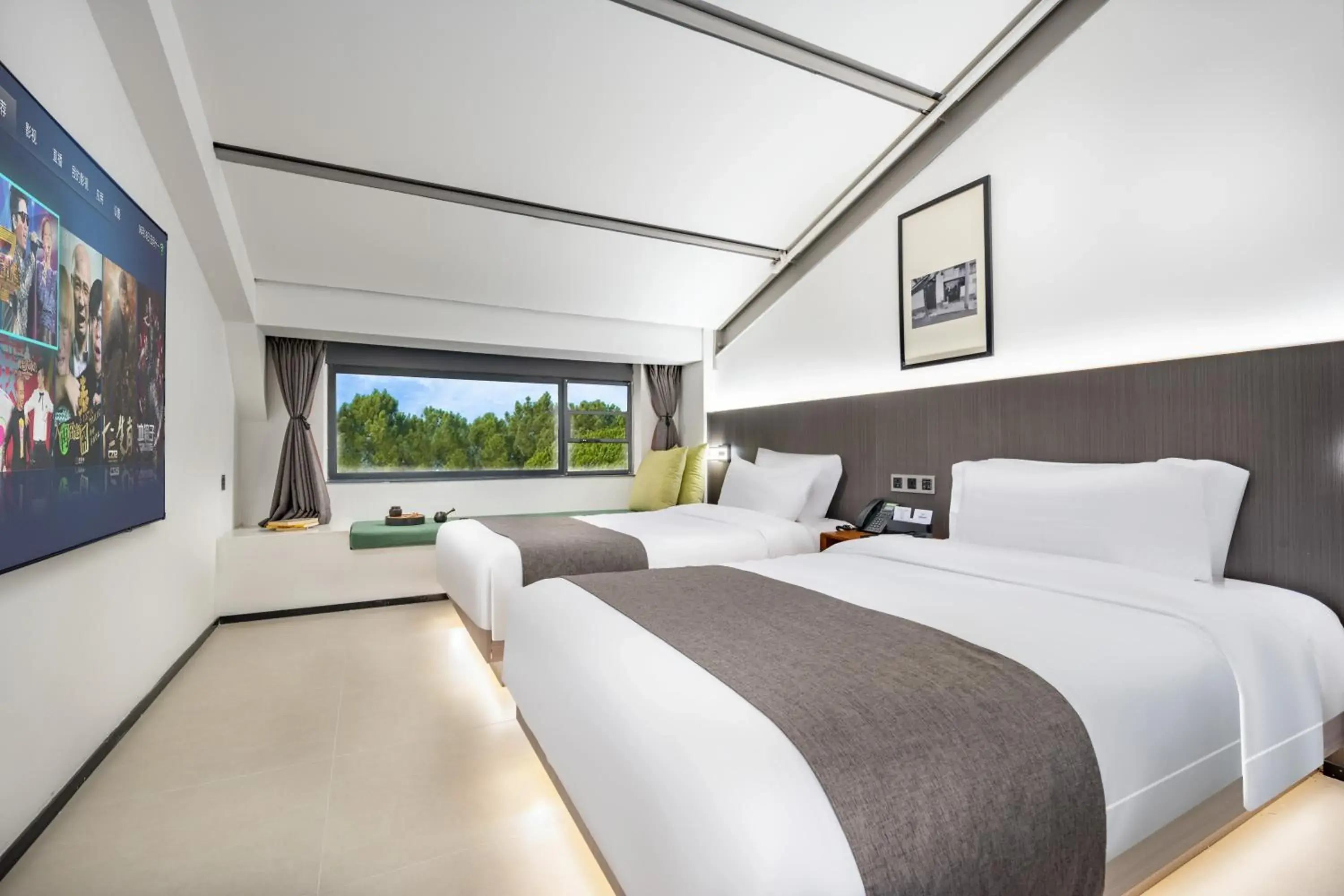 Gentle breeze twin room in Trip Voicer Chengdu Wide and Narrow Alley Gentle breeze twin room in Trip Voicer Chengdu Wide and Narrow Alley