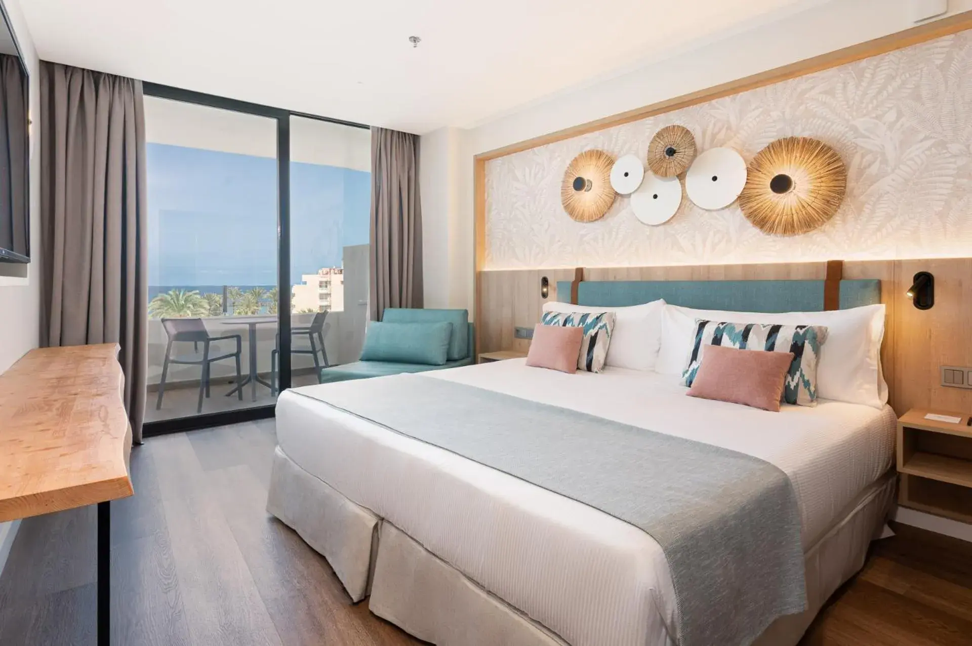 Twin Room with Sea View (2 Adults + 1 Child) in Mediterranean Palace Twin Room with Sea View (2 Adults + 1 Child) in Mediterranean Palace