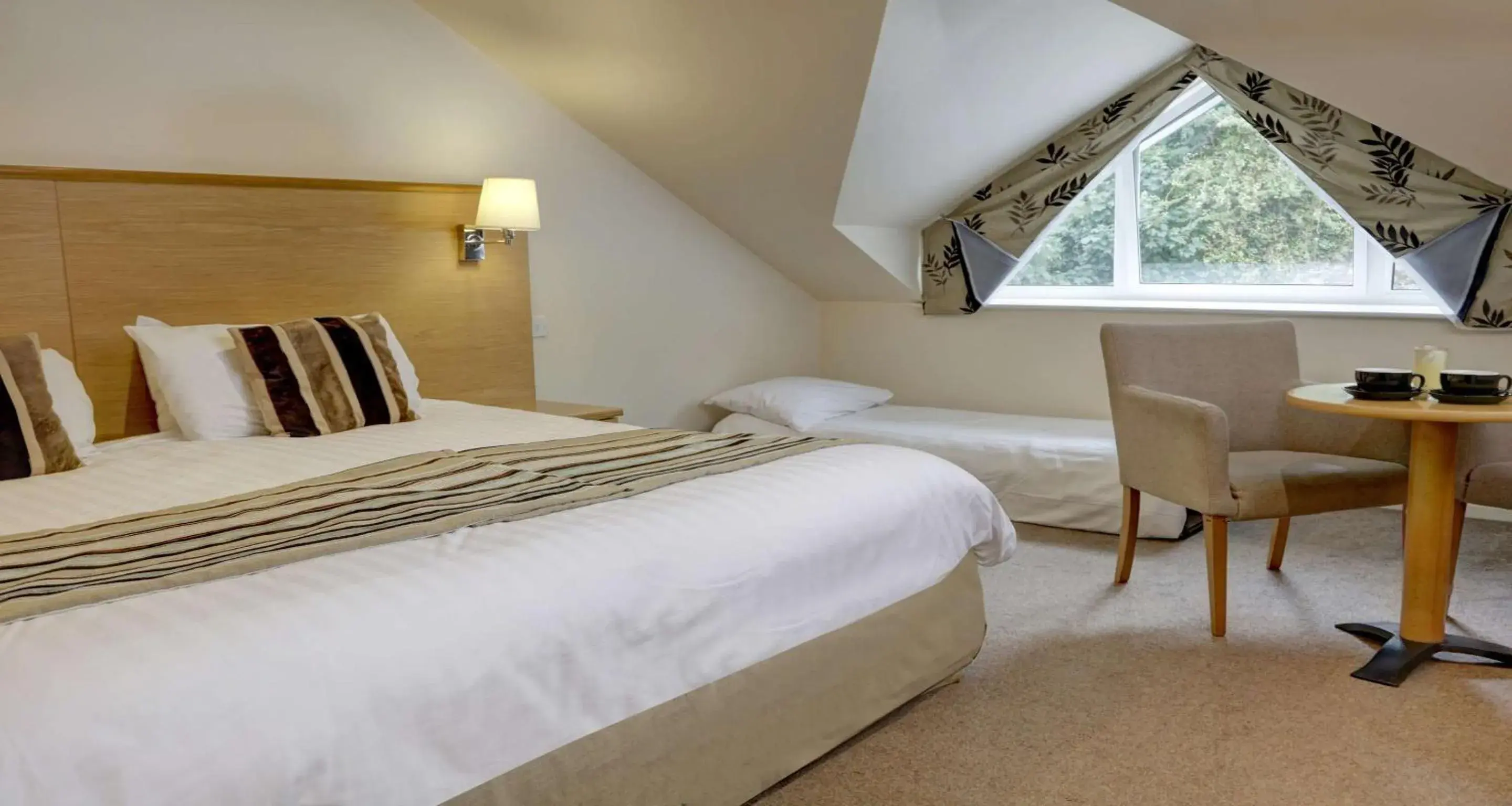 Family Double Room with Golf View in Best Western The Dartmouth Hotel, Golf & Spa Family Double Room with Golf View in Best Western The Dartmouth Hotel, Golf & Spa