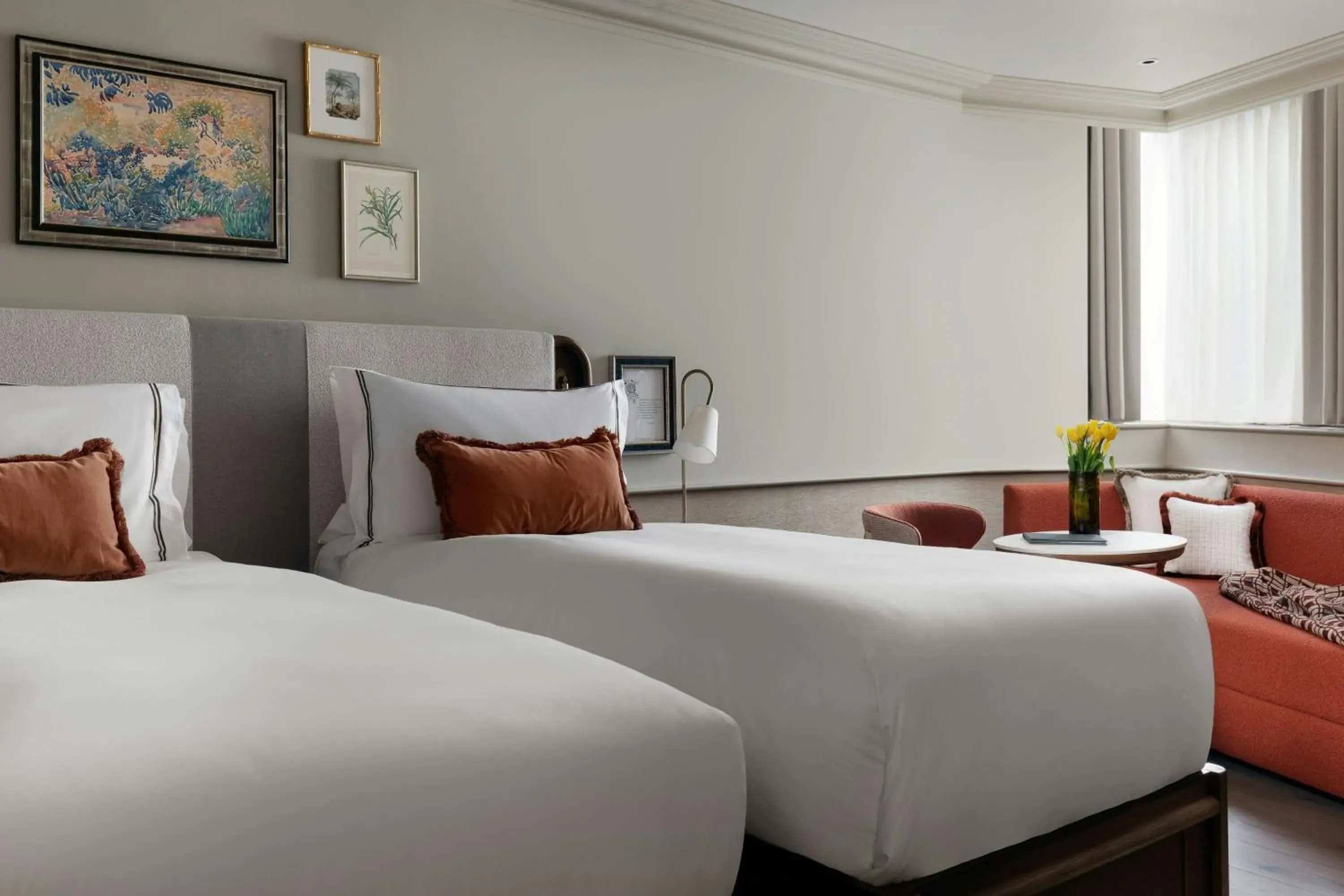 Salon Twin Room in Montcalm Mayfair, Autograph Collection Salon Twin Room in Montcalm Mayfair, Autograph Collection