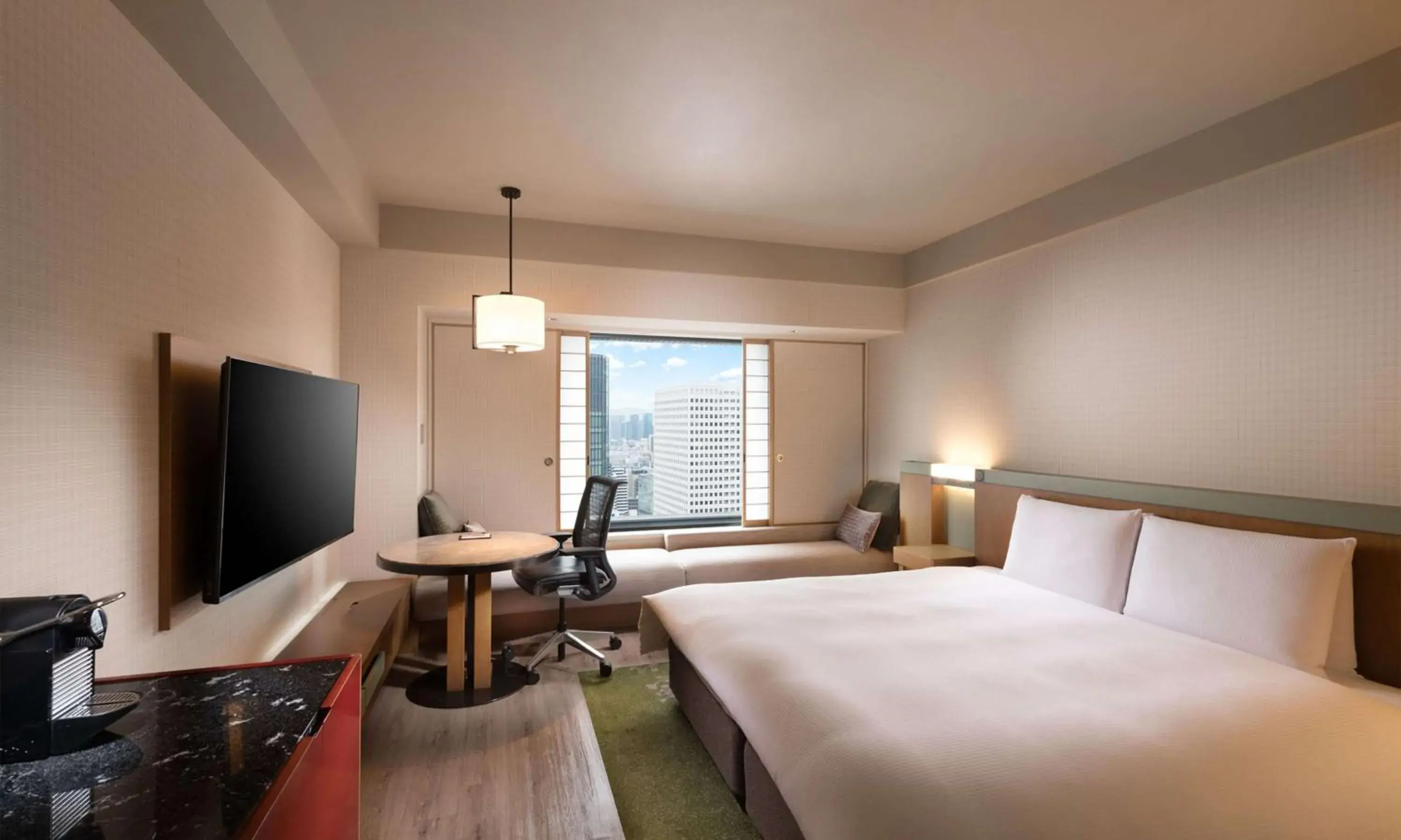 Executive King Room in Hilton Osaka Hotel Executive King Room in Hilton Osaka Hotel