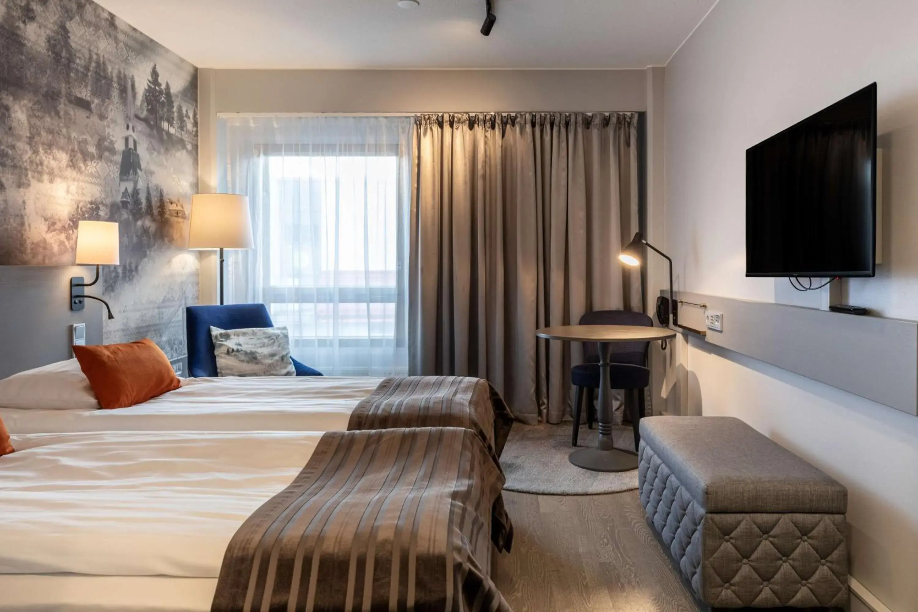 Standard Twin Room in Scandic Rovaniemi City Standard Twin Room in Scandic Rovaniemi City