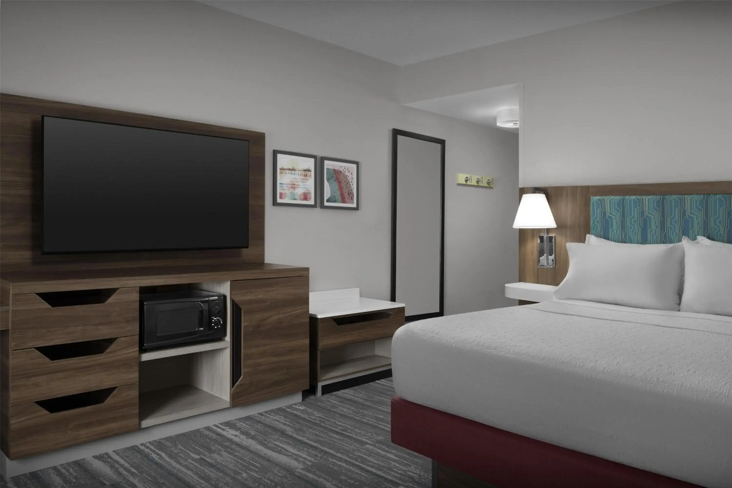 King Room with King Bed - Non-Smoking in Hampton Inn & Suites Jacksonville South - Bartram Park King Room with King Bed - Non-Smoking in Hampton Inn & Suites Jacksonville South - Bartram Park