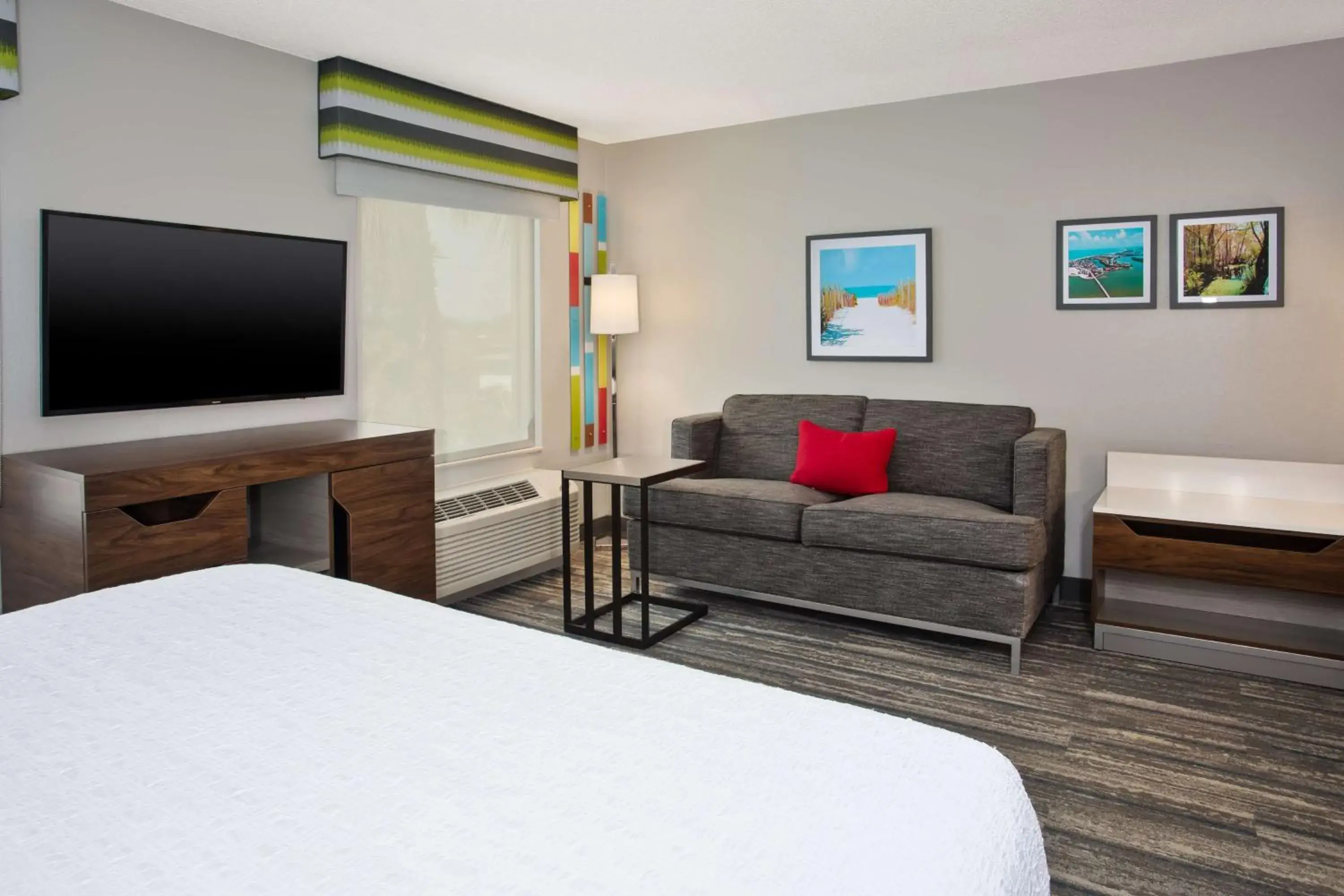 King Studio Suite with Sofa Bed - Hearing Access/Non-Smoking in Hampton Inn & Suites Cape Coral / Fort Myers King Studio Suite with Sofa Bed - Hearing Access/Non-Smoking in Hampton Inn & Suites Cape Coral / Fort Myers