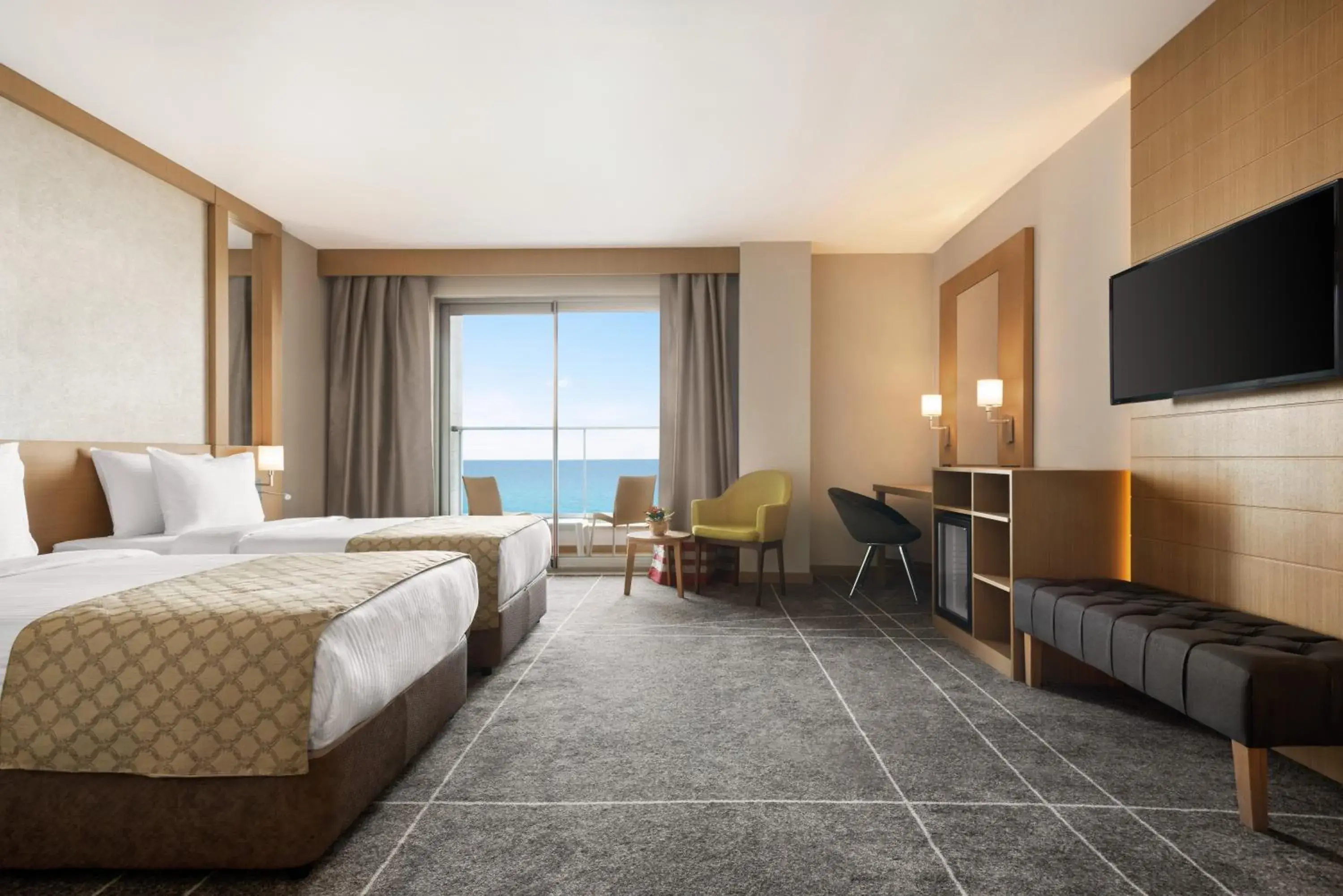 Double Room with Sea View - Mobility Access/Non-Smoking in Ramada Resort by Wyndham Unye Double Room with Sea View - Mobility Access/Non-Smoking in Ramada Resort by Wyndham Unye