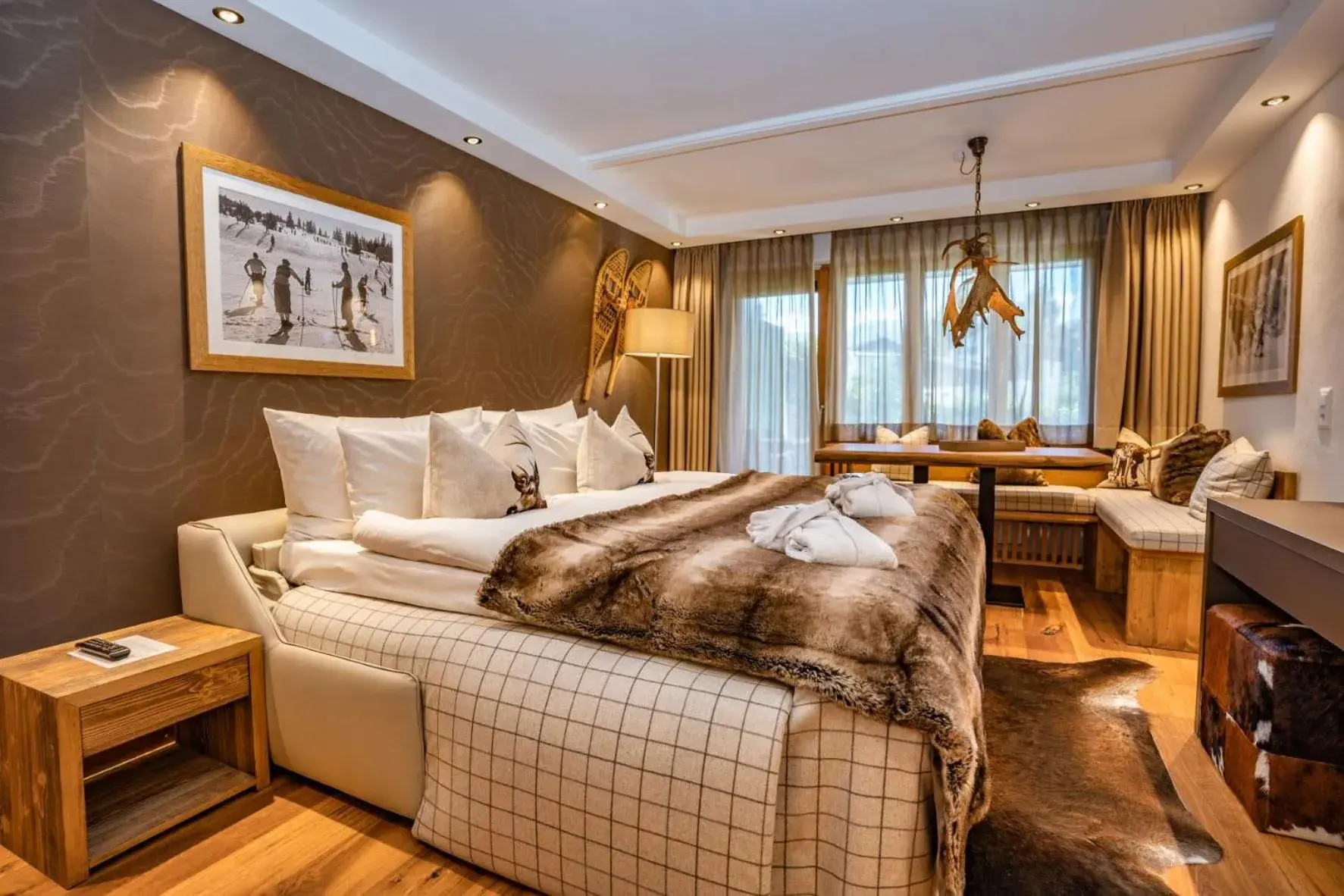 Alpin Garten in La Val Hotel & Spa Alpin Garten in La Val Hotel & Spa