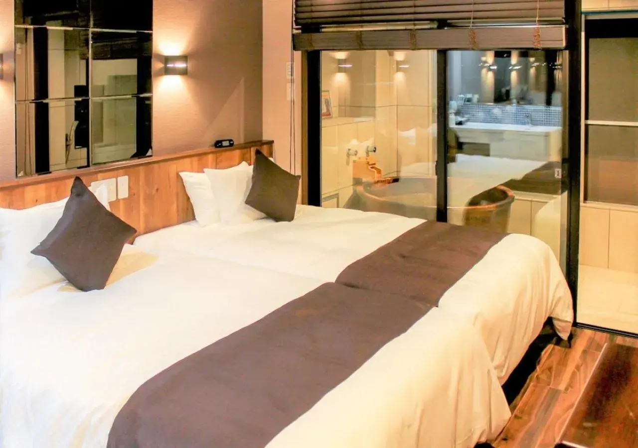 Twin Room with Open-Air Bath - Smoking- in LiVEMAX RESORT Hakone Sengokuhara Twin Room with Open-Air Bath - Smoking- in LiVEMAX RESORT Hakone Sengokuhara