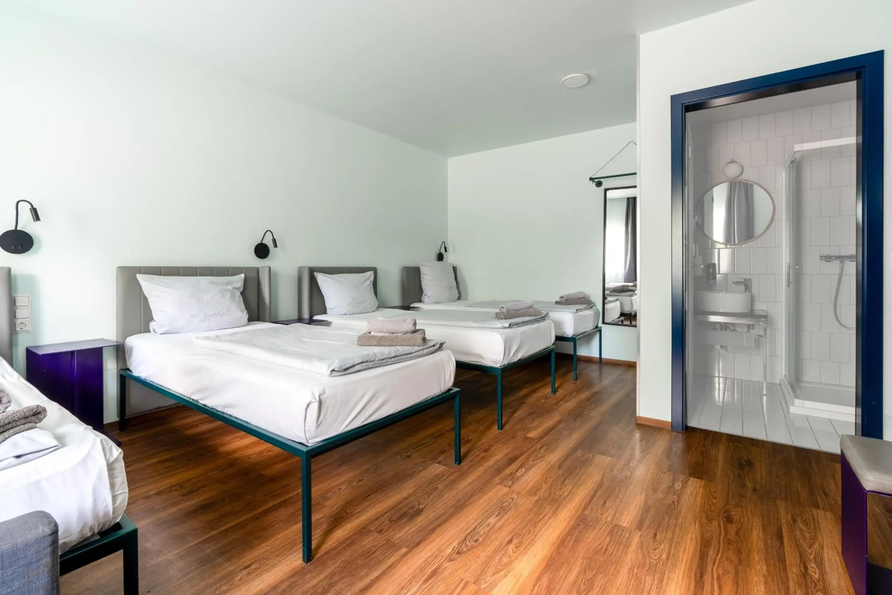 Economy Quadruple Room in Das Schreder Hotel Economy Quadruple Room in Das Schreder Hotel