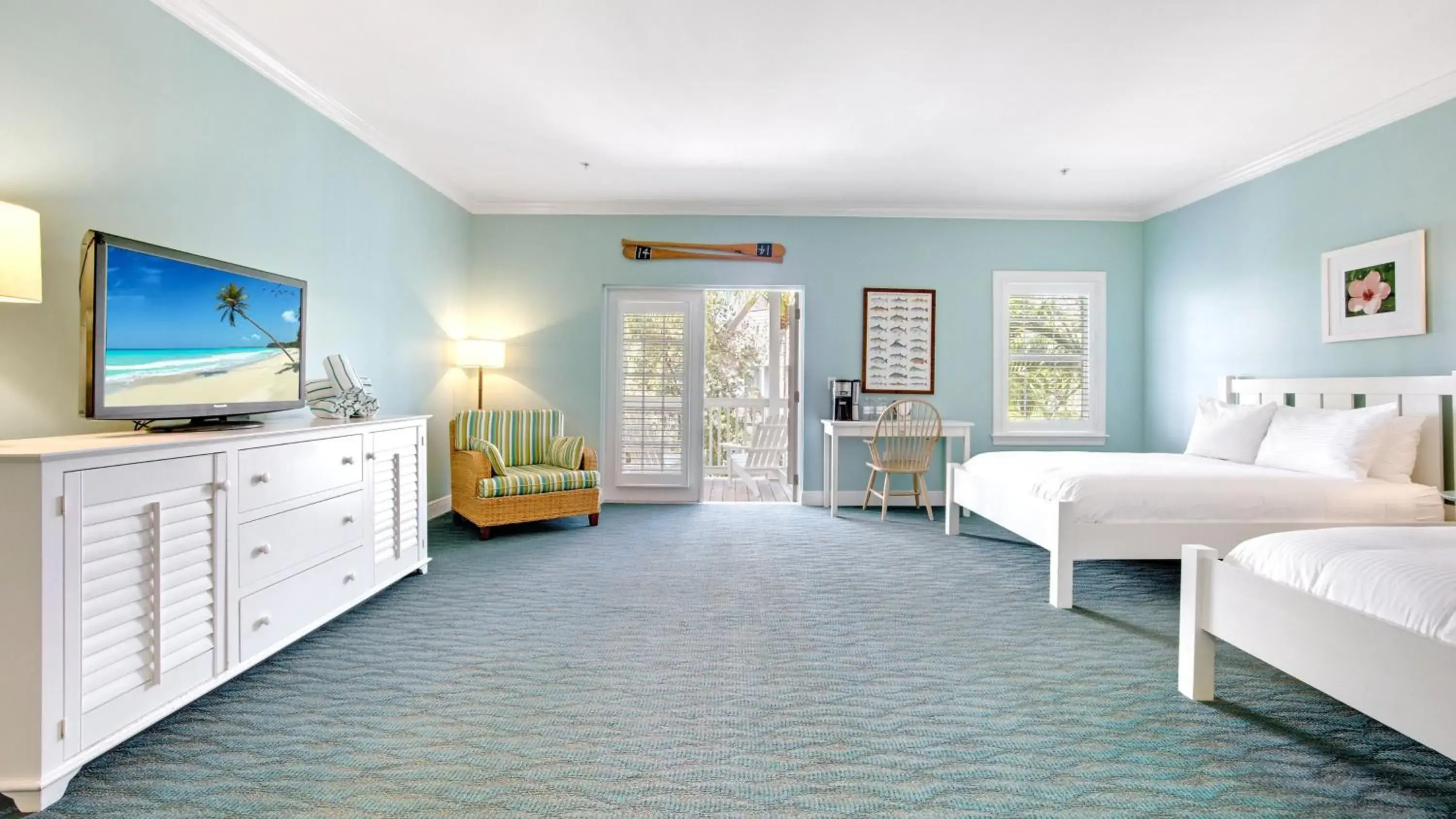 Tropical Garden Superior Double Queen Guestroom in Tranquility Bay Resort Tropical Garden Superior Double Queen Guestroom in Tranquility Bay Resort