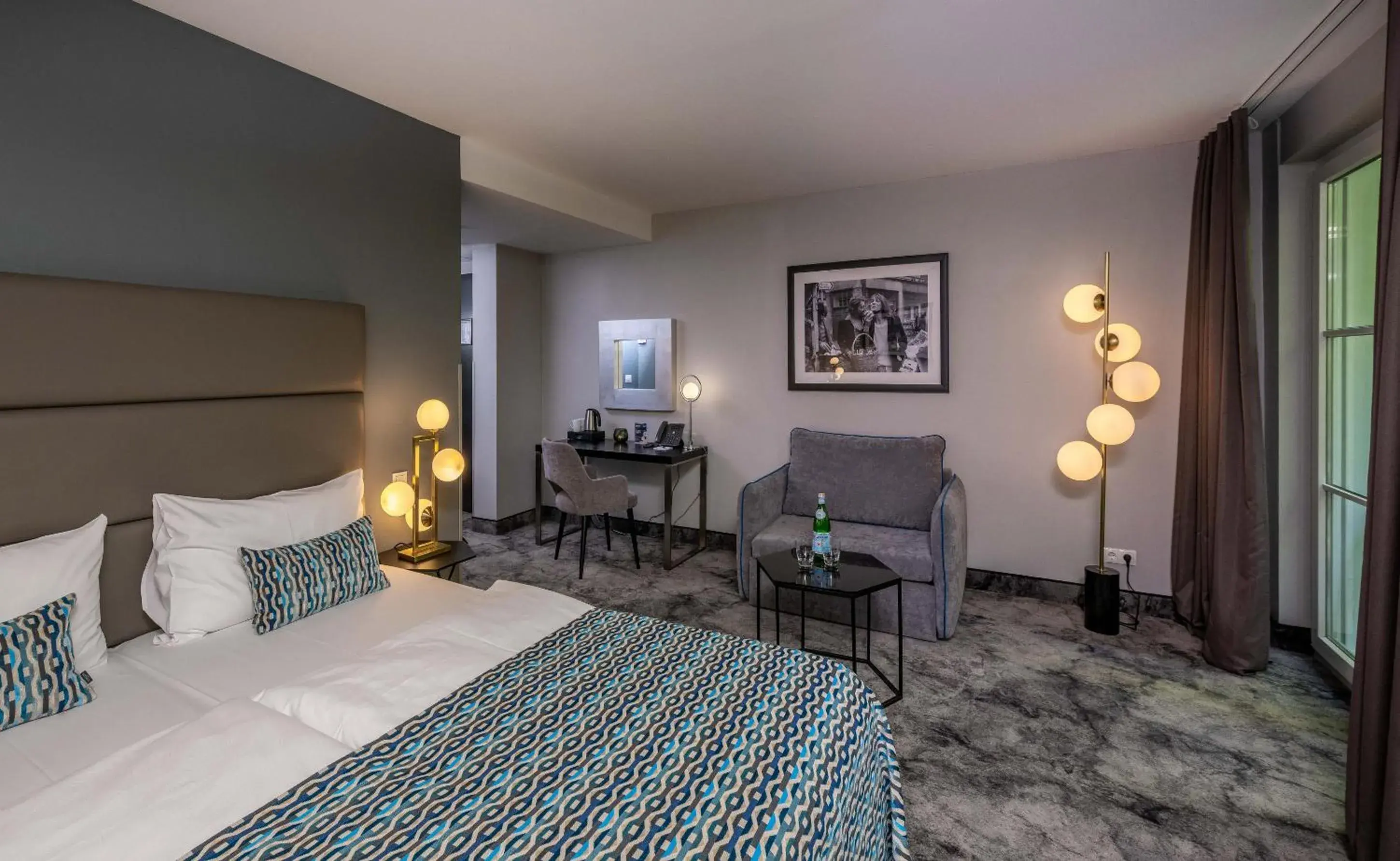 Deluxe Triple Room - single occupancy in Hotel du Nord, Hamburg-Volksdorf Deluxe Triple Room - single occupancy in Hotel du Nord, Hamburg-Volksdorf