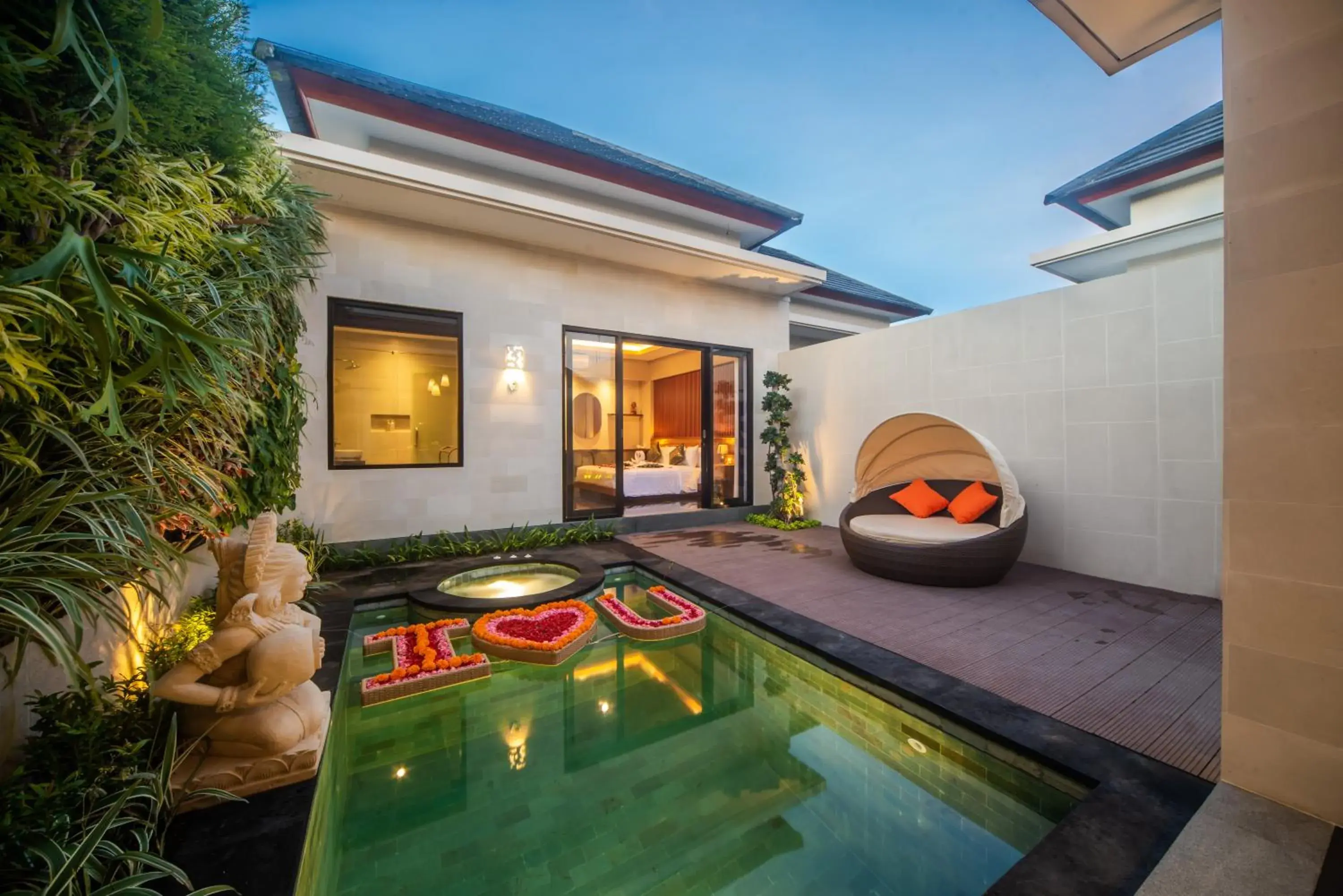One Bedroom Private with Jacuzzi in Gaing Mas Jimbaran Villas by Gaing Mas Group One Bedroom Private with Jacuzzi in Gaing Mas Jimbaran Villas by Gaing Mas Group