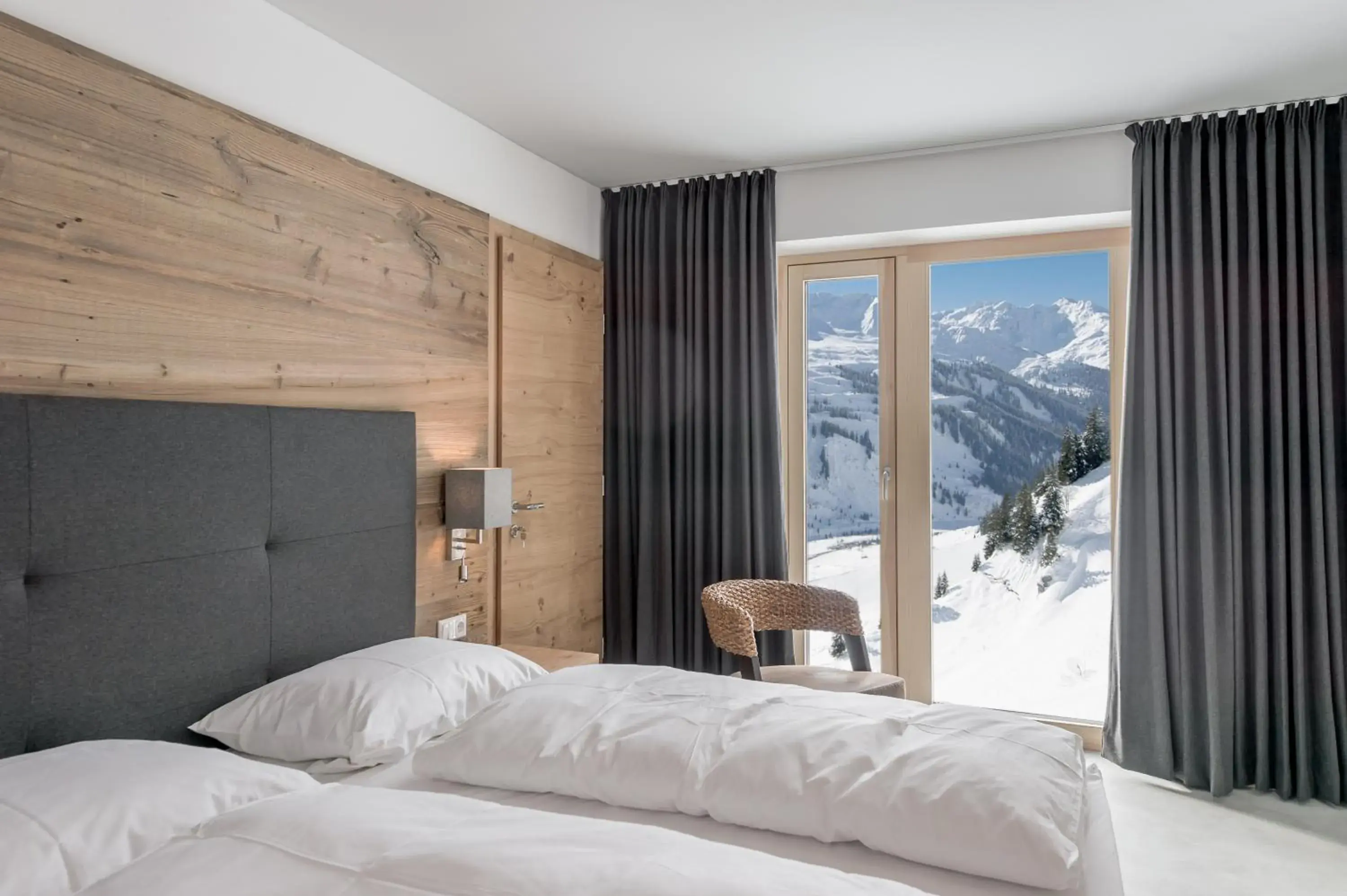 Double Room with Mountain View in Mondschein Hotel & Chalet Double Room with Mountain View in Mondschein Hotel & Chalet
