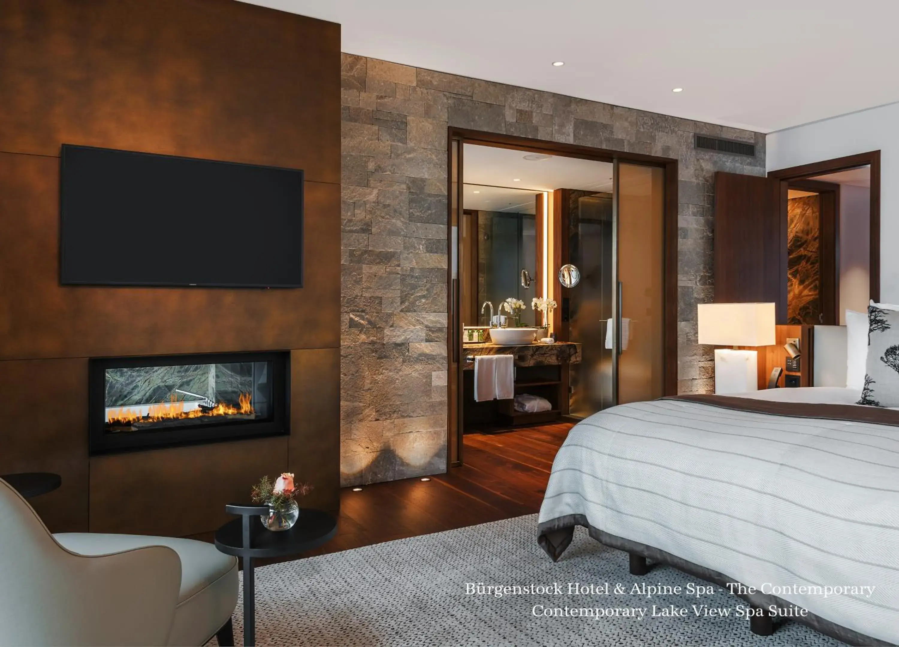 Contemporary Lake View Spa Suite in Bürgenstock Hotel & Alpine Spa Contemporary Lake View Spa Suite in Bürgenstock Hotel & Alpine Spa