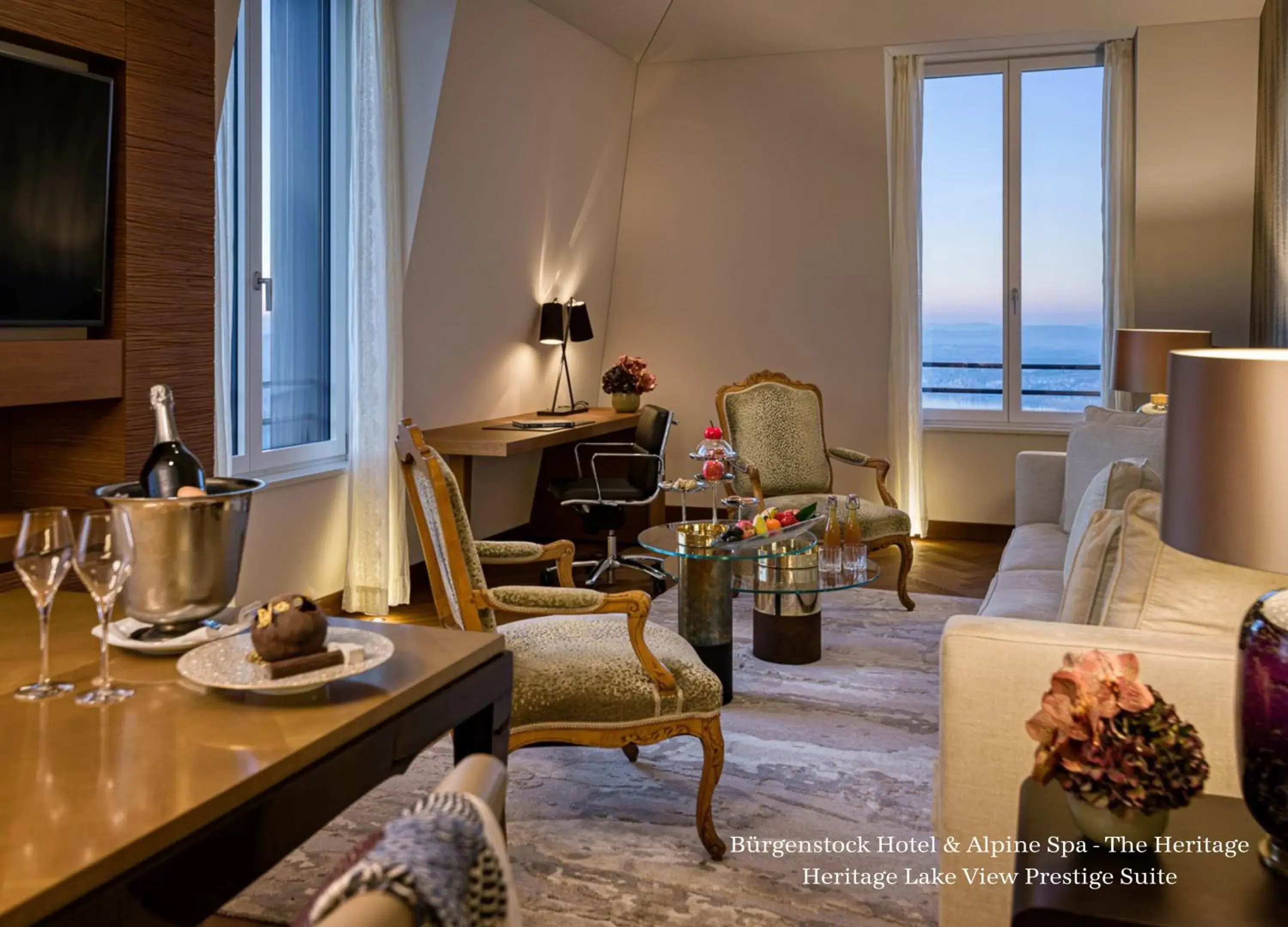 Heritage Lake View Prestige Suite in Bürgenstock Hotel & Alpine Spa Heritage Lake View Prestige Suite in Bürgenstock Hotel & Alpine Spa