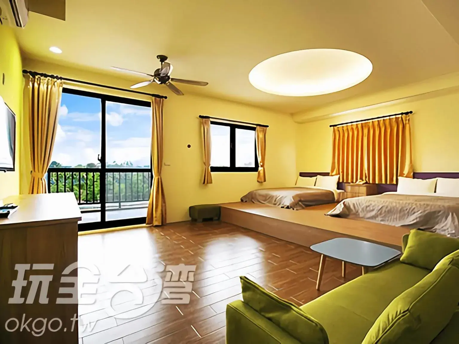 Japanese-Style Quadruple Room in CoCo Motel Boutique Japanese-Style Quadruple Room in CoCo Motel Boutique