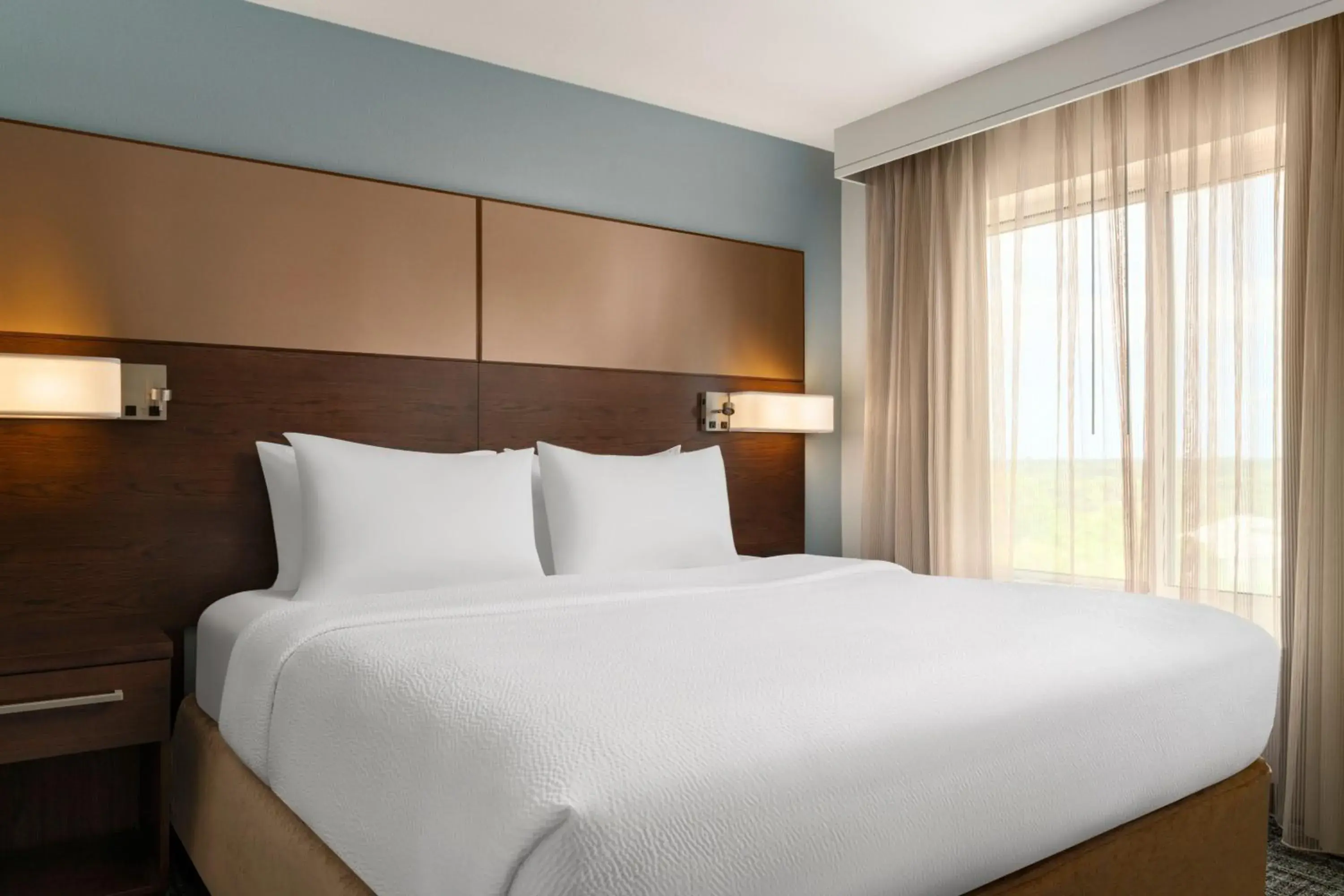 One-Bedroom King Suite in Residence Inn by Marriott Milwaukee West One-Bedroom King Suite in Residence Inn by Marriott Milwaukee West