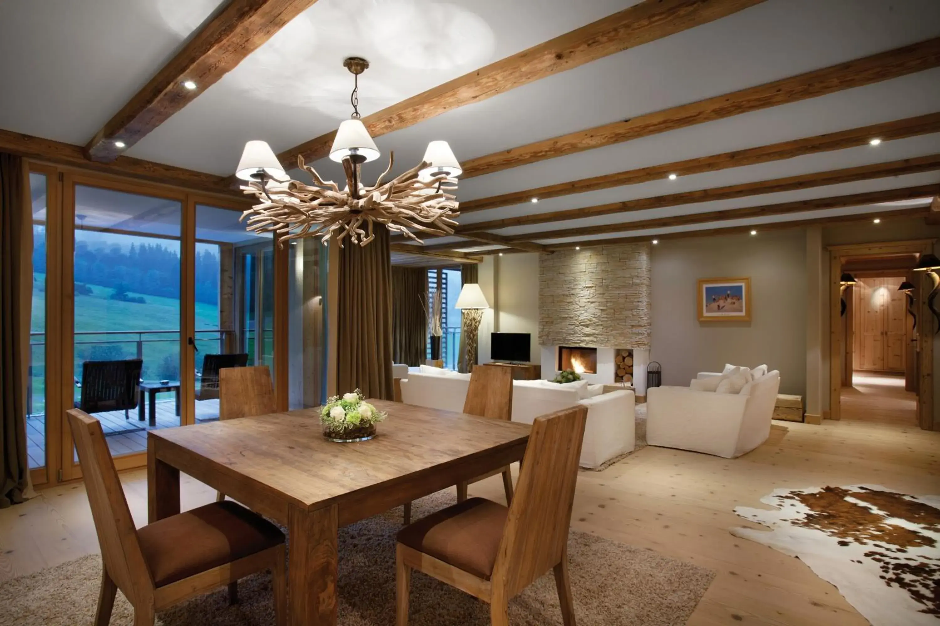 Chalet Suite - single occupancy in Kempinski Hotel Das Tirol Chalet Suite - single occupancy in Kempinski Hotel Das Tirol