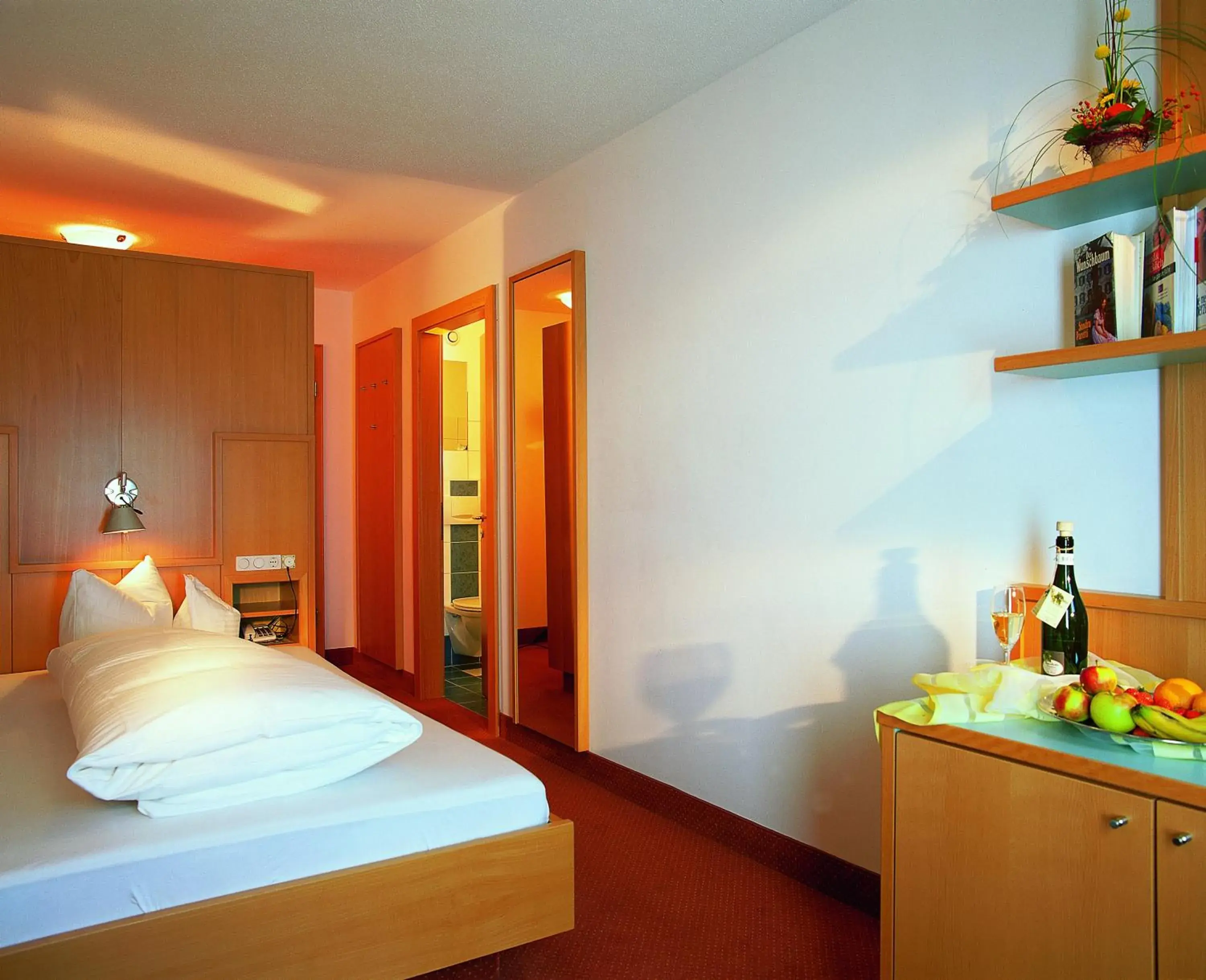 Standard Single Room in Hotel Vier Jahreszeiten Standard Single Room in Hotel Vier Jahreszeiten