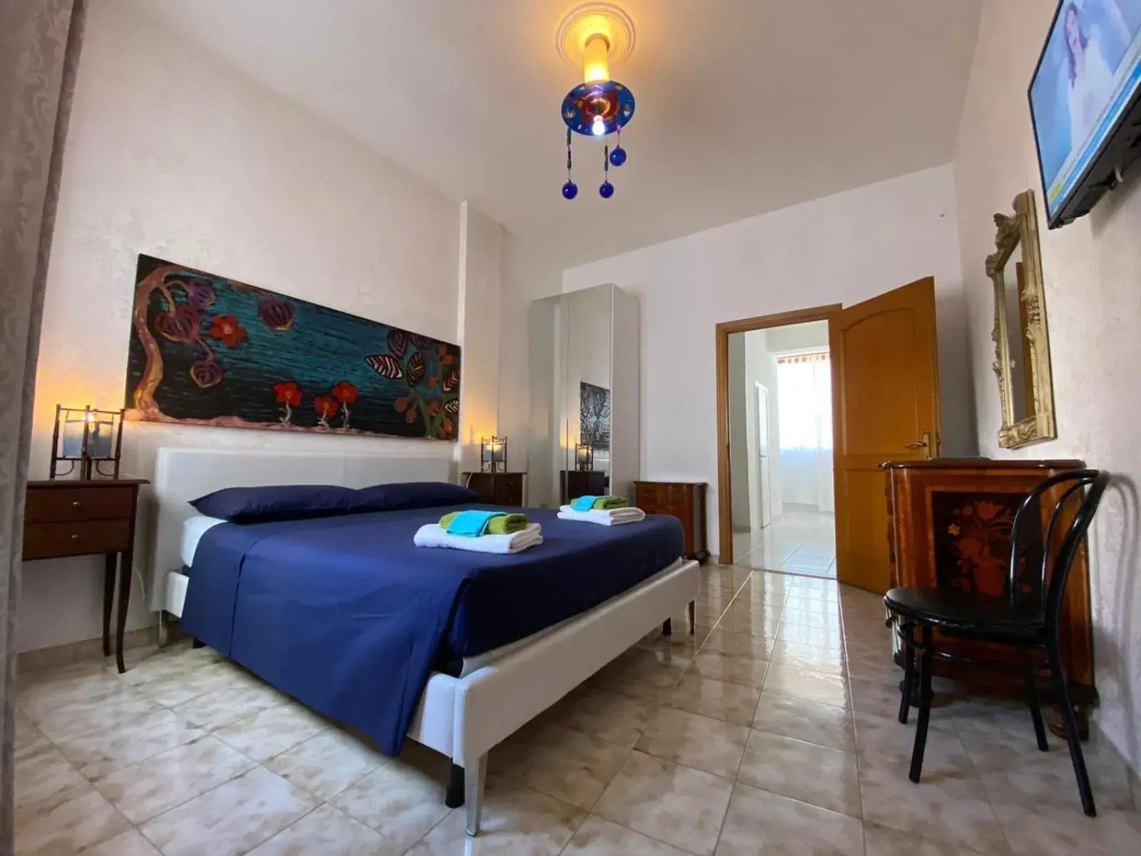 Double Room with Private Bathroom in Bed Anthos Porto Cesareo Double Room with Private Bathroom in Bed Anthos Porto Cesareo