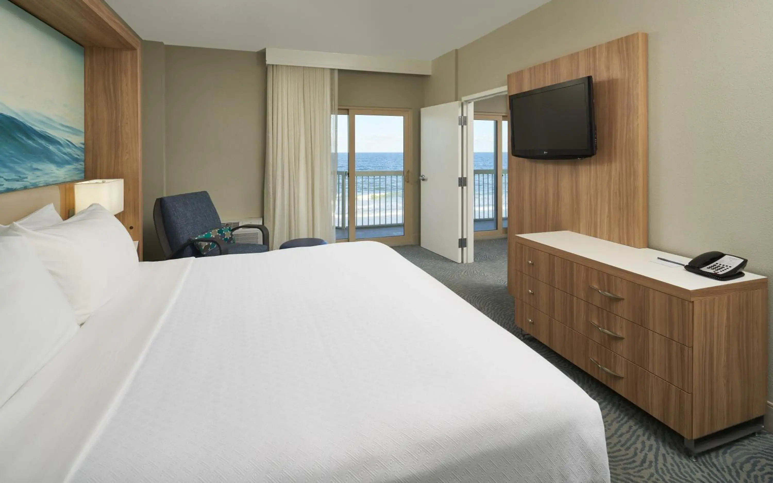 One-Bedroom Suite with Sofa Bed in Crowne Plaza Melbourne-Oceanfront by IHG One-Bedroom Suite with Sofa Bed in Crowne Plaza Melbourne-Oceanfront by IHG