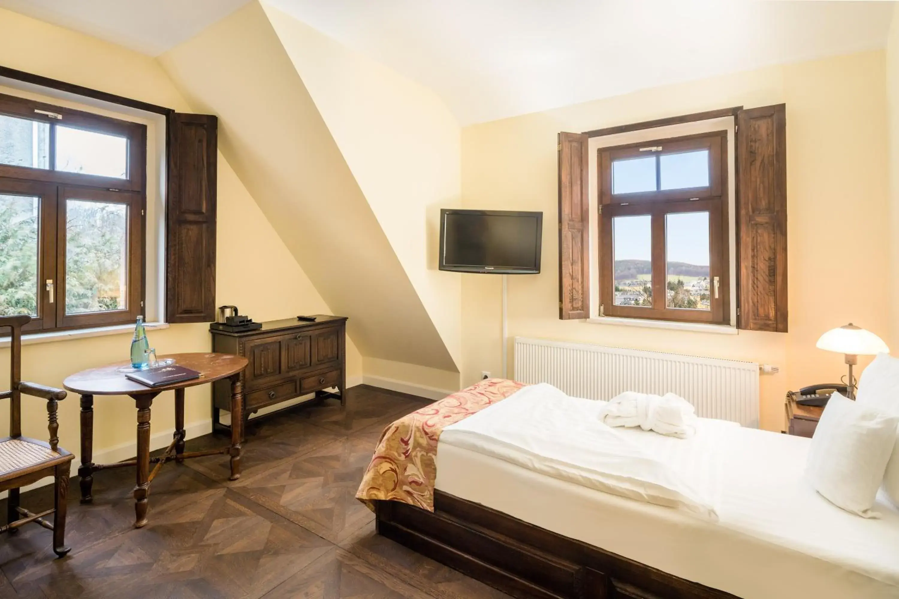 Single Room in Schloss Purschenstein Single Room in Schloss Purschenstein