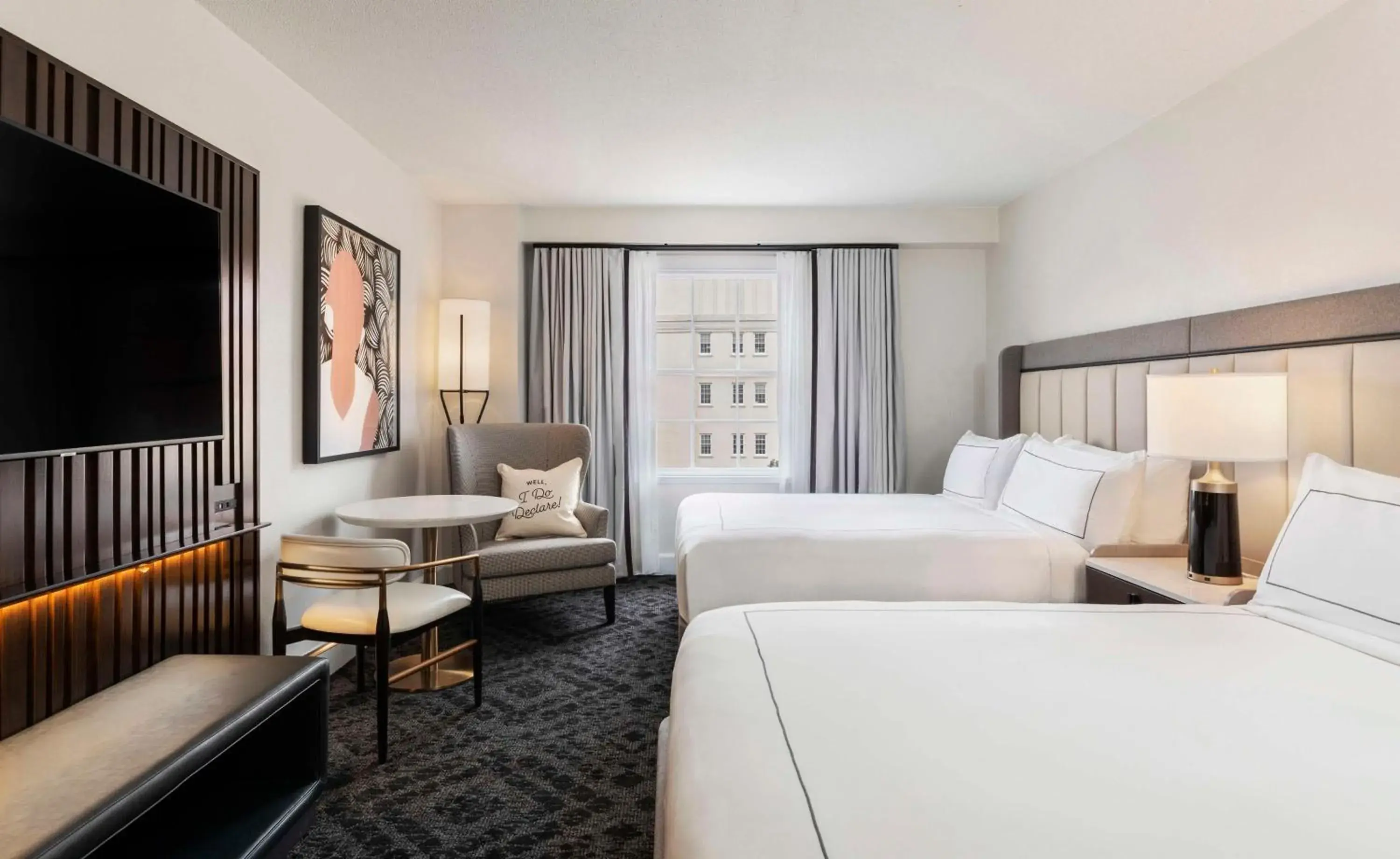 Queen Room with Two Queen Beds in Mills House Charleston, Curio Collection by Hilton Queen Room with Two Queen Beds in Mills House Charleston, Curio Collection by Hilton