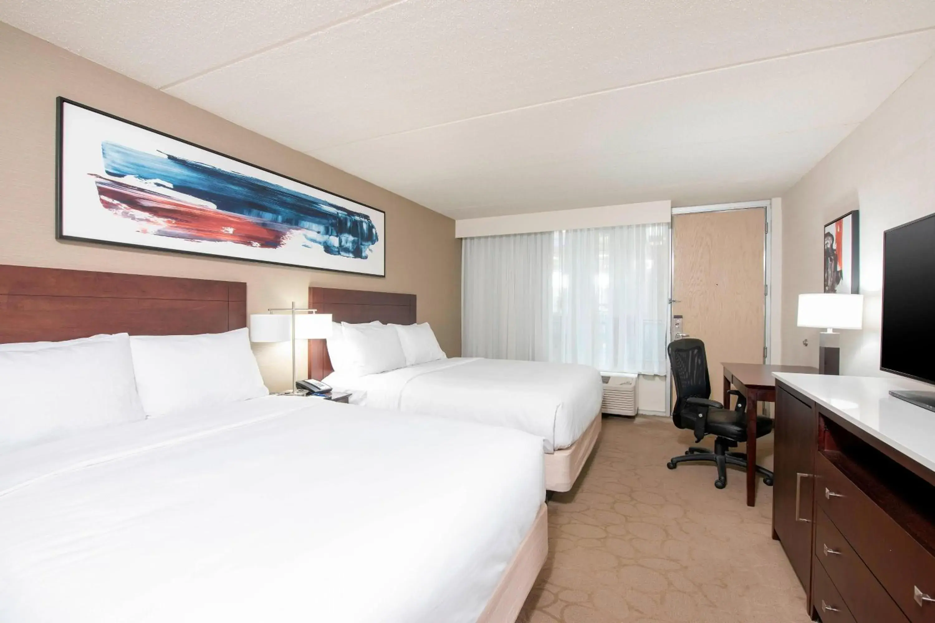 Atrium Access, Guest room, 2 Queen in Delta Hotels by Marriott Kalamazoo Conference Center Atrium Access, Guest room, 2 Queen in Delta Hotels by Marriott Kalamazoo Conference Center