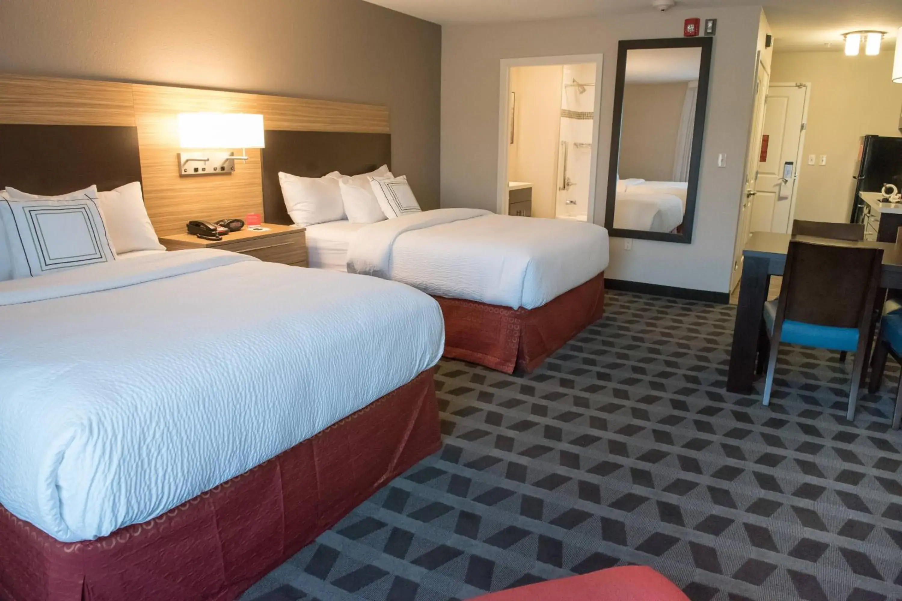 Studio with Two Queen Beds - Hearing Accessible in TownePlace Suites by Marriott Battle Creek Studio with Two Queen Beds - Hearing Accessible in TownePlace Suites by Marriott Battle Creek